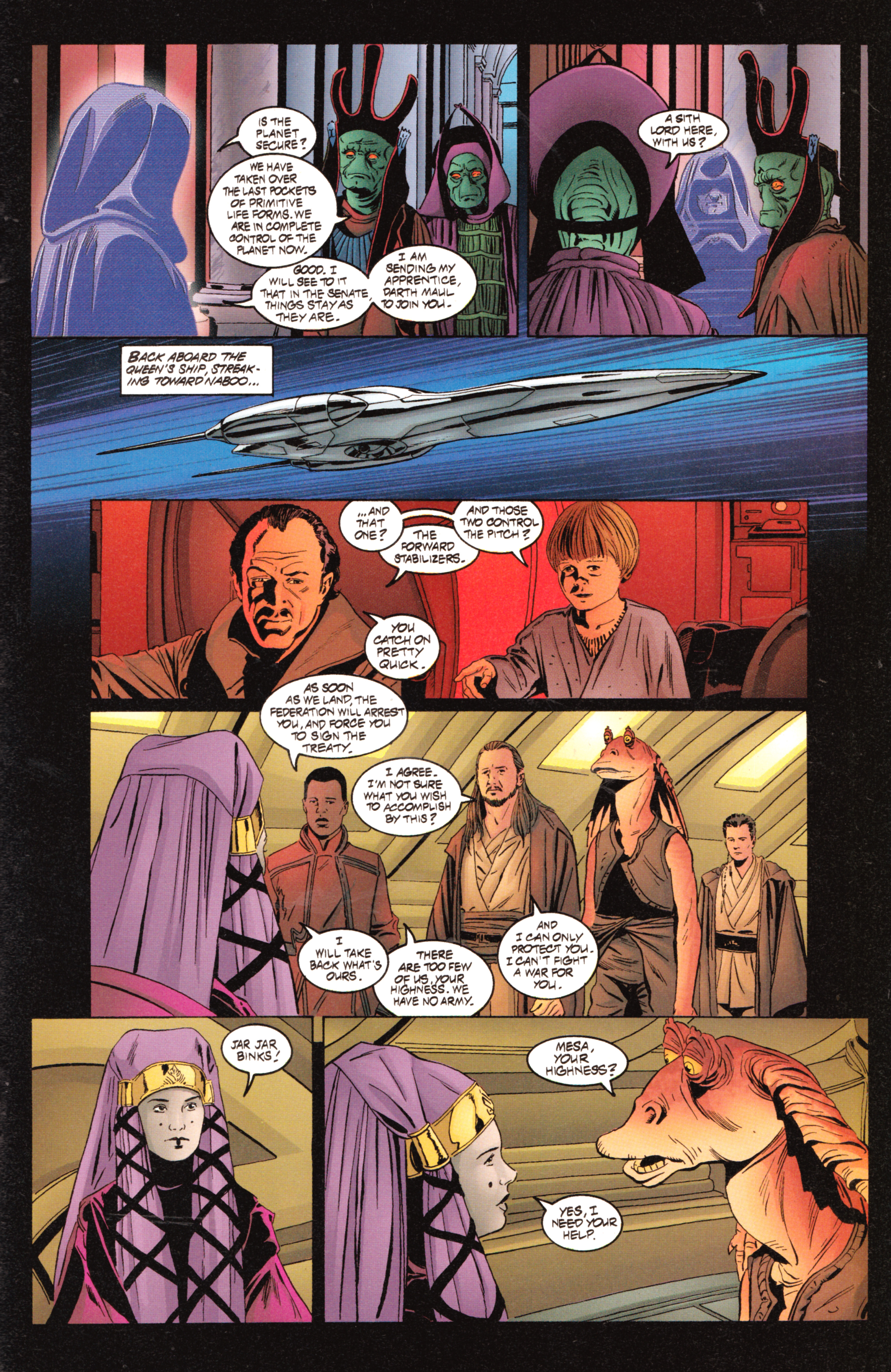Read online Star Wars: Episode I - The Phantom Menace comic -  Issue #3 - 28