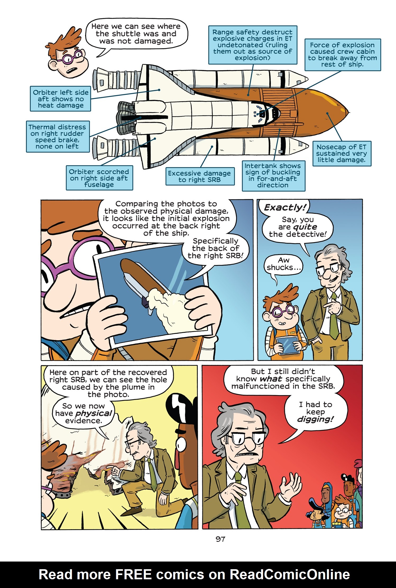 Read online History Comics comic -  Issue # The Challenger Disaster: Tragedy in the Skies - 102
