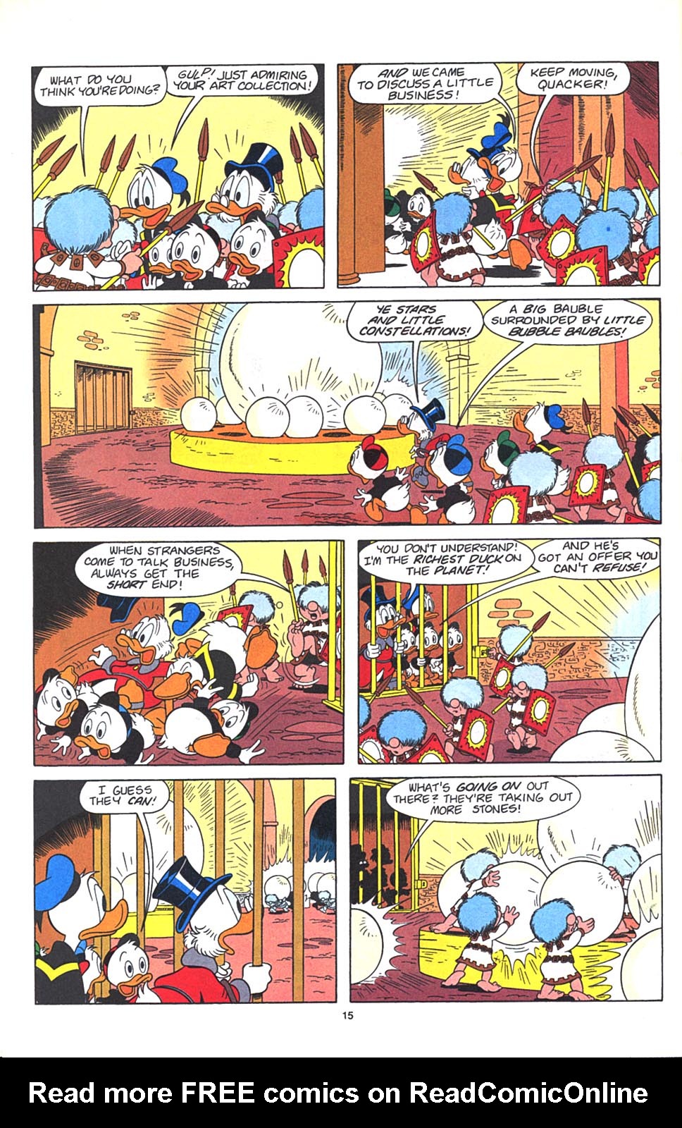 Read online Uncle Scrooge (1953) comic -  Issue #271 - 16