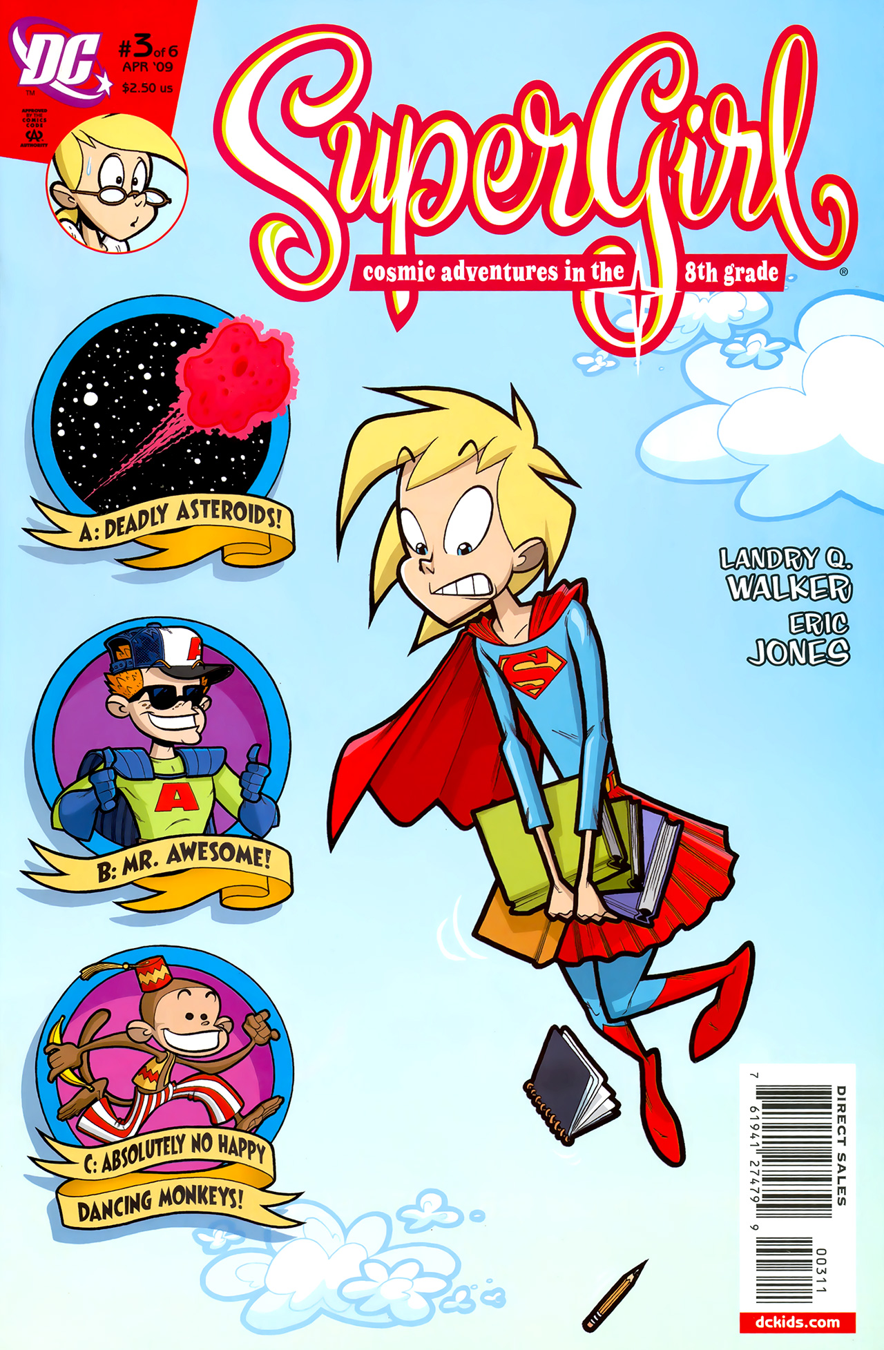 Supergirl: Cosmic Adventures in the 8th Grade Issue #3 #3 - English 1