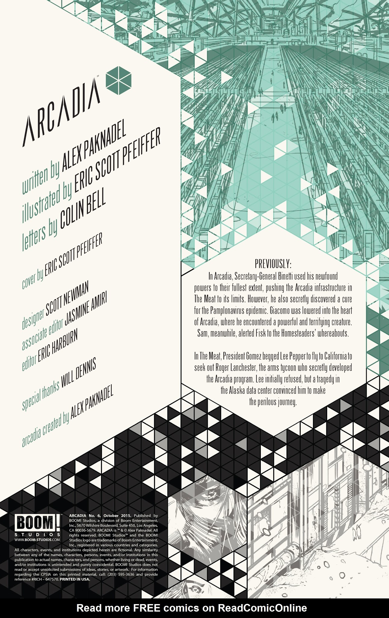 Read online Arcadia comic -  Issue #6 - 2