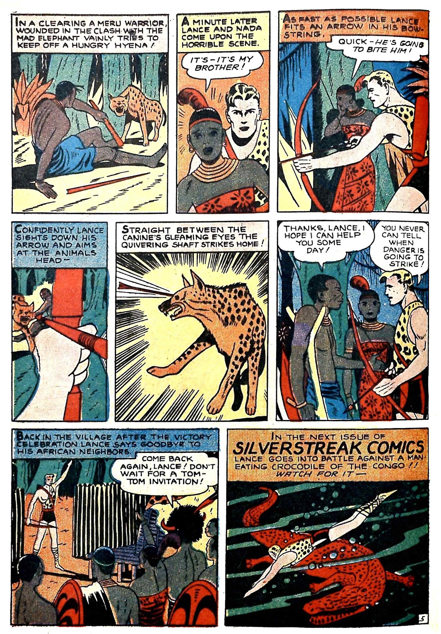 Read online Silver Streak Comics comic -  Issue #13 - 36