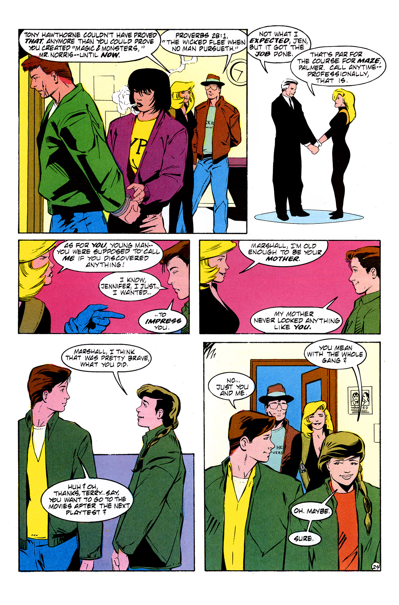 Read online Maze Agency (1989) comic -  Issue #22 - 34