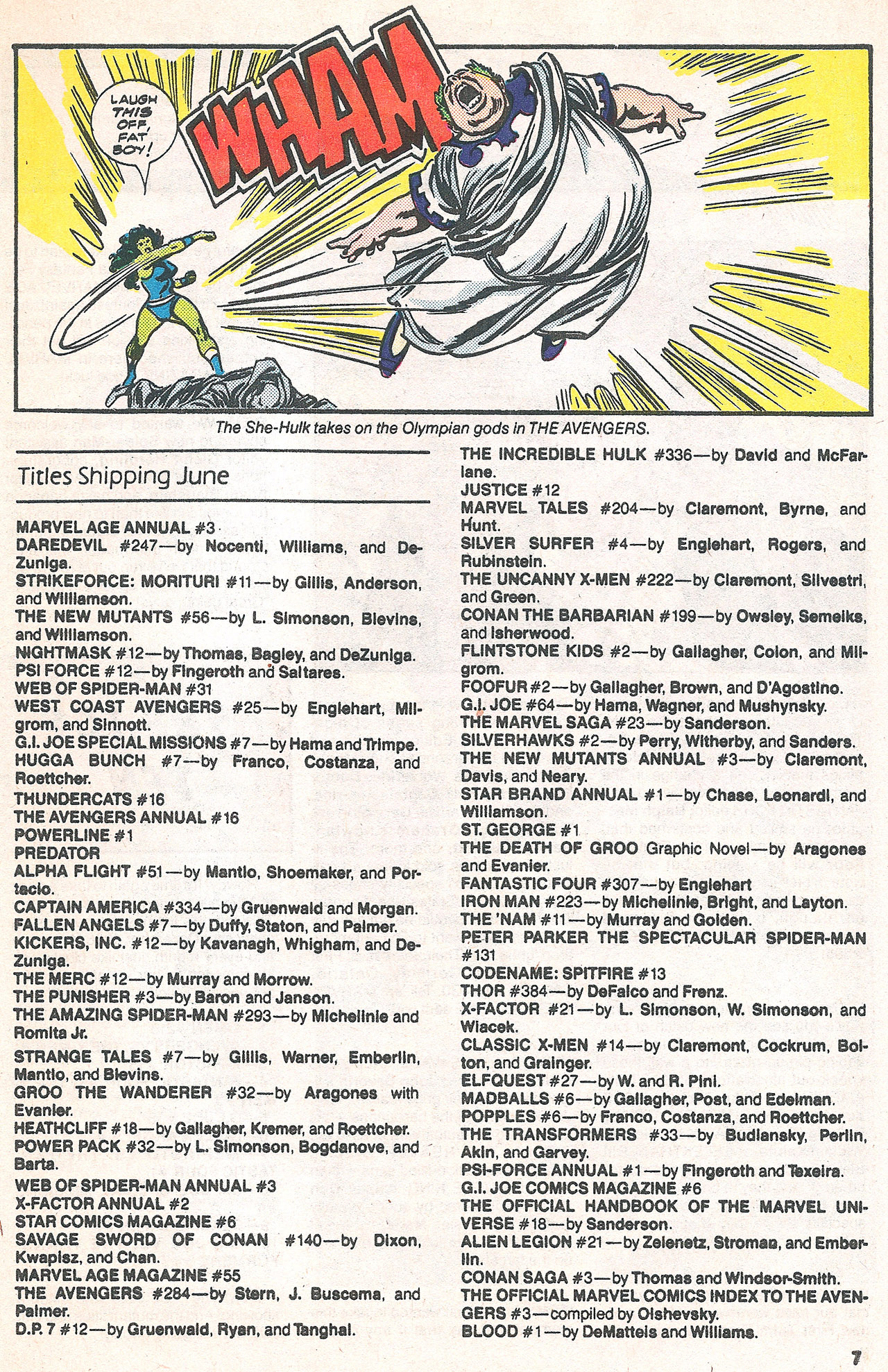 Read online Marvel Age comic -  Issue #52 - 9