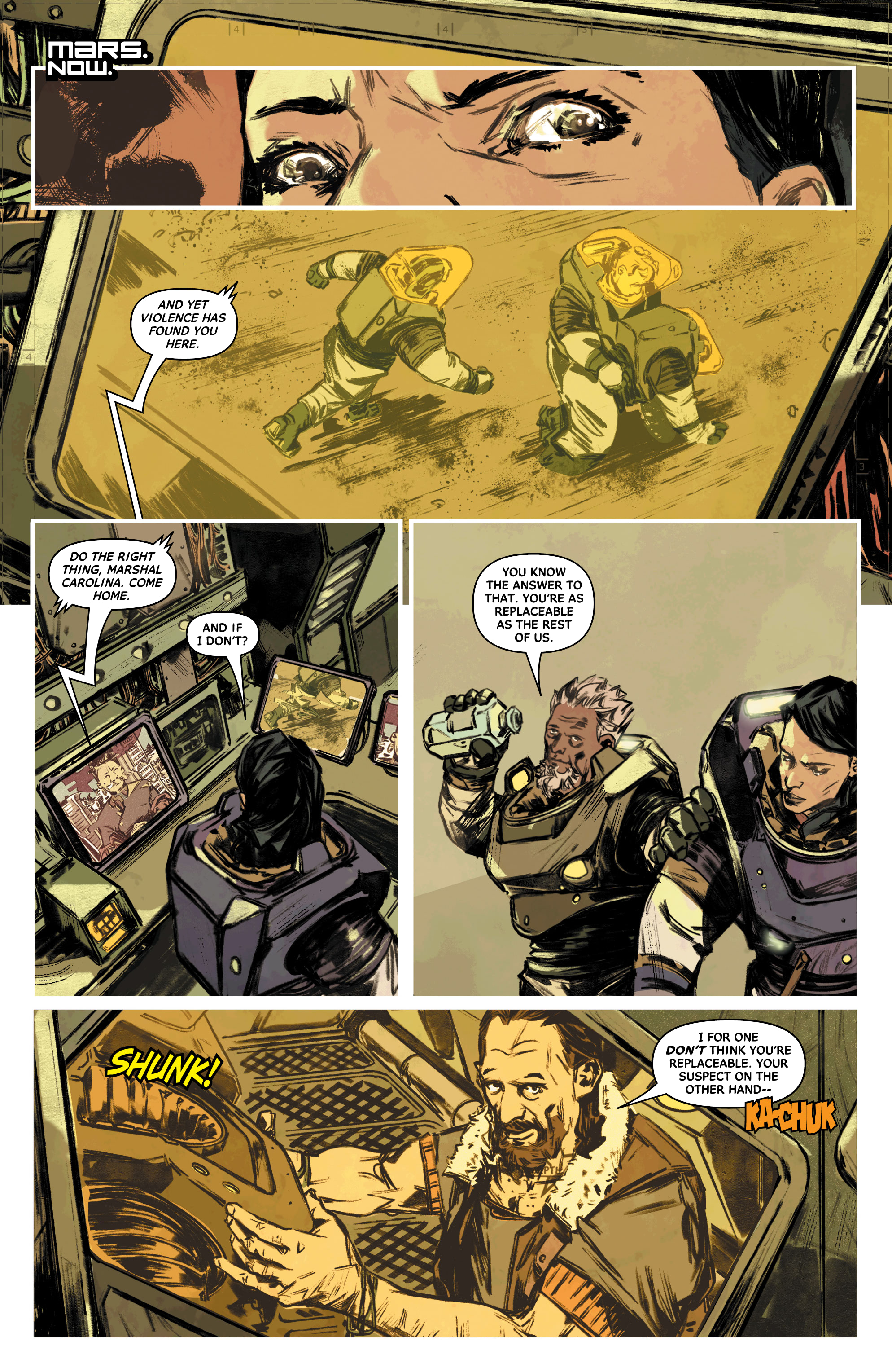 Read online Fear of a Red Planet comic -  Issue #3 - 9