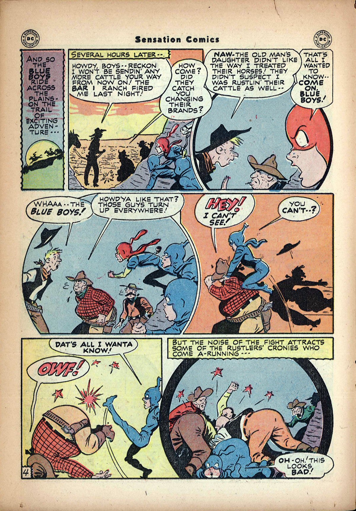 Read online Sensation (Mystery) Comics comic -  Issue #62 - 20