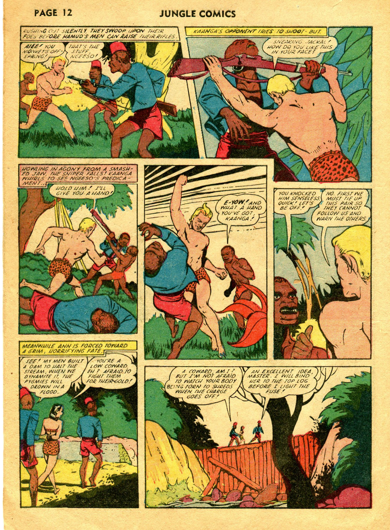 Read online Jungle Comics comic -  Issue #33 - 14
