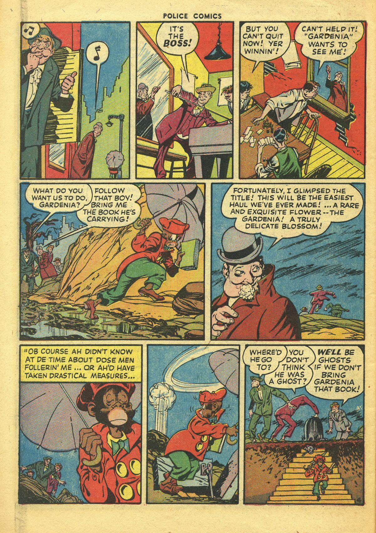 Read online Police Comics comic -  Issue #48 - 54