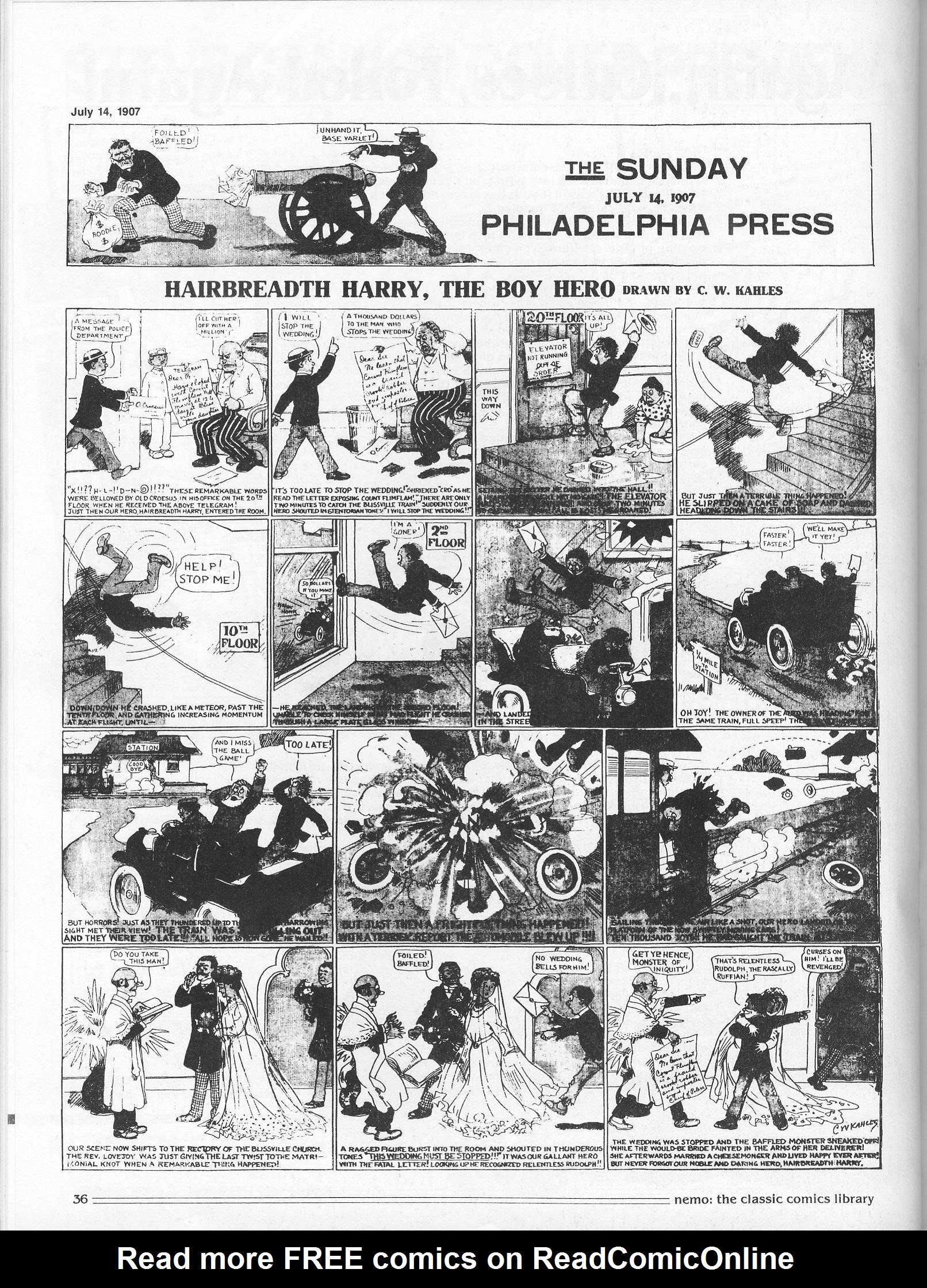 Read online Nemo: The Classic Comics Library comic -  Issue #15 - 36