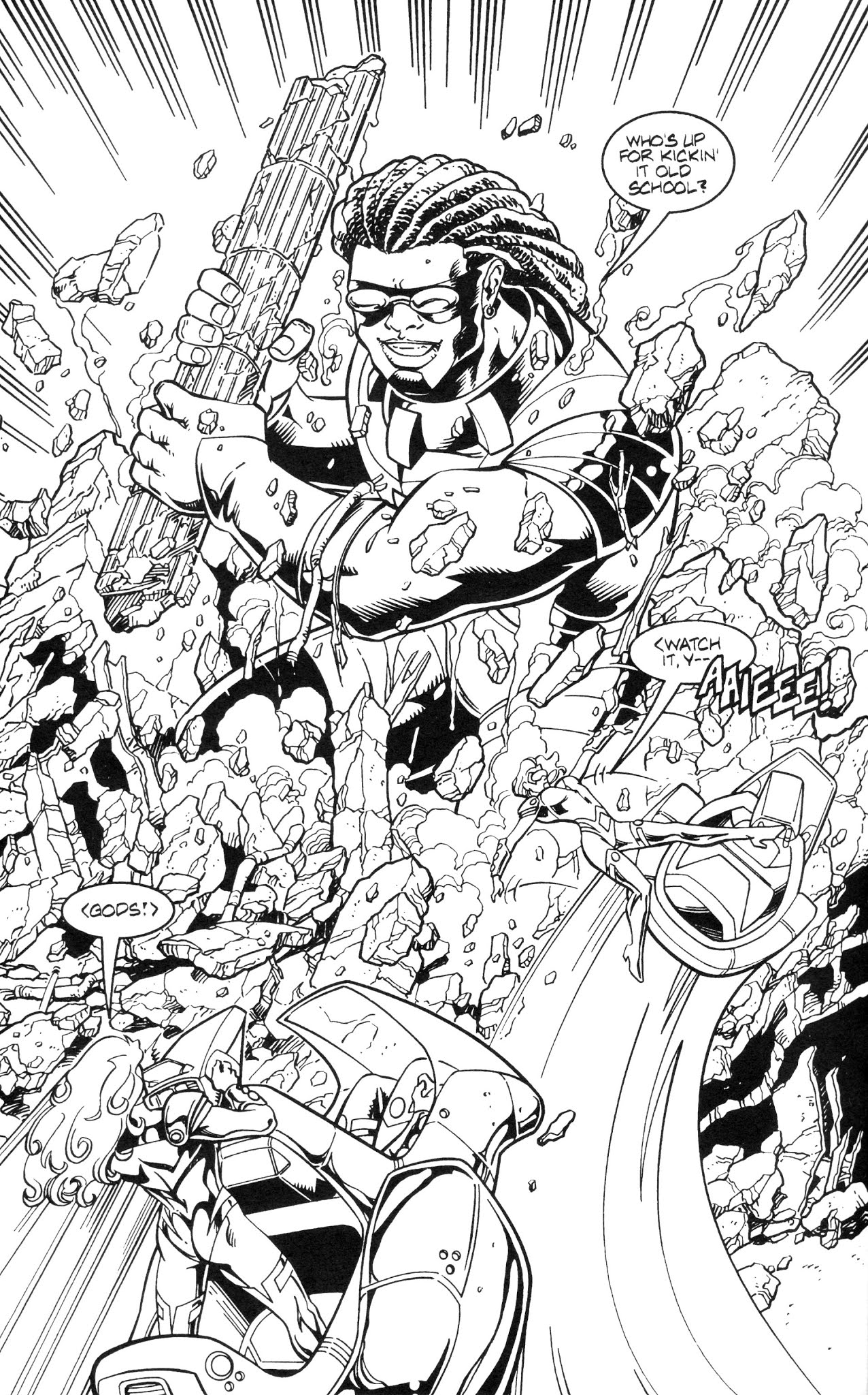 Read online Force Seven comic -  Issue #6 - 16