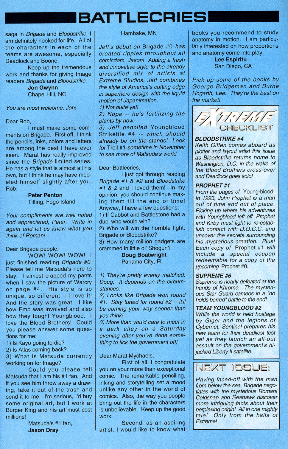 Read online Brigade (1993) comic -  Issue #4 - 32