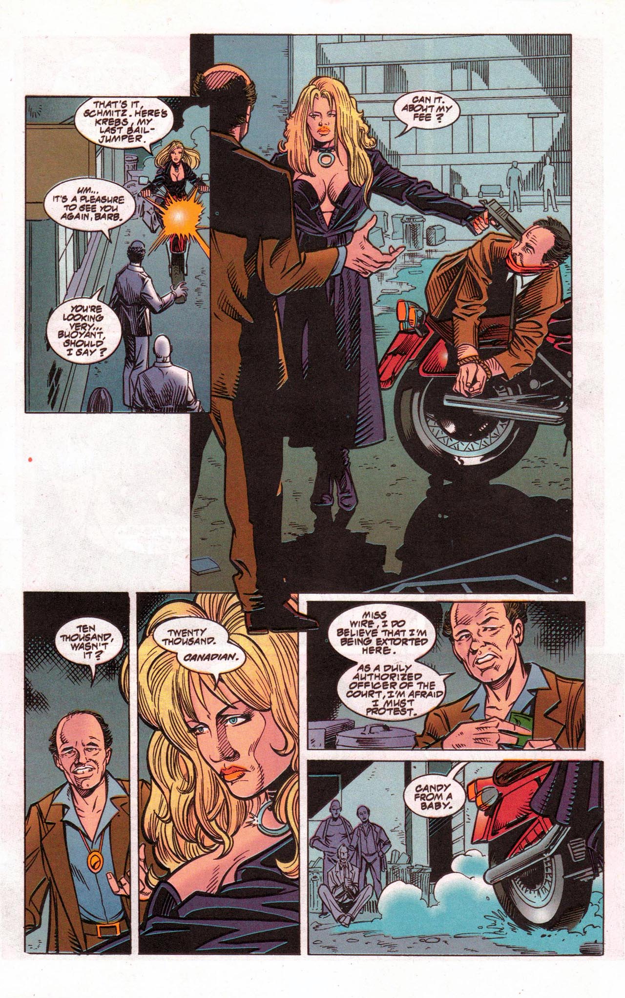 Read online Barb Wire Movie Special comic -  Issue # Full - 7