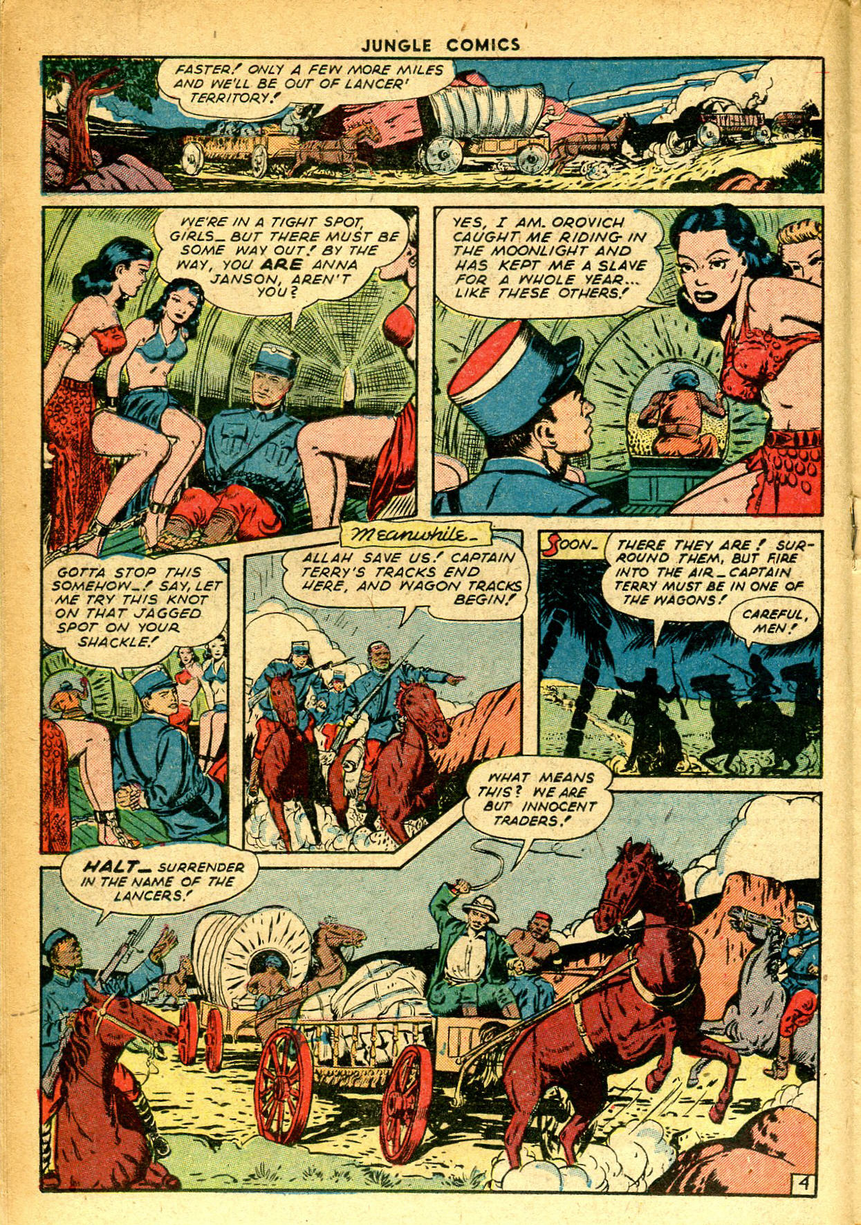 Read online Jungle Comics comic -  Issue #66 - 26