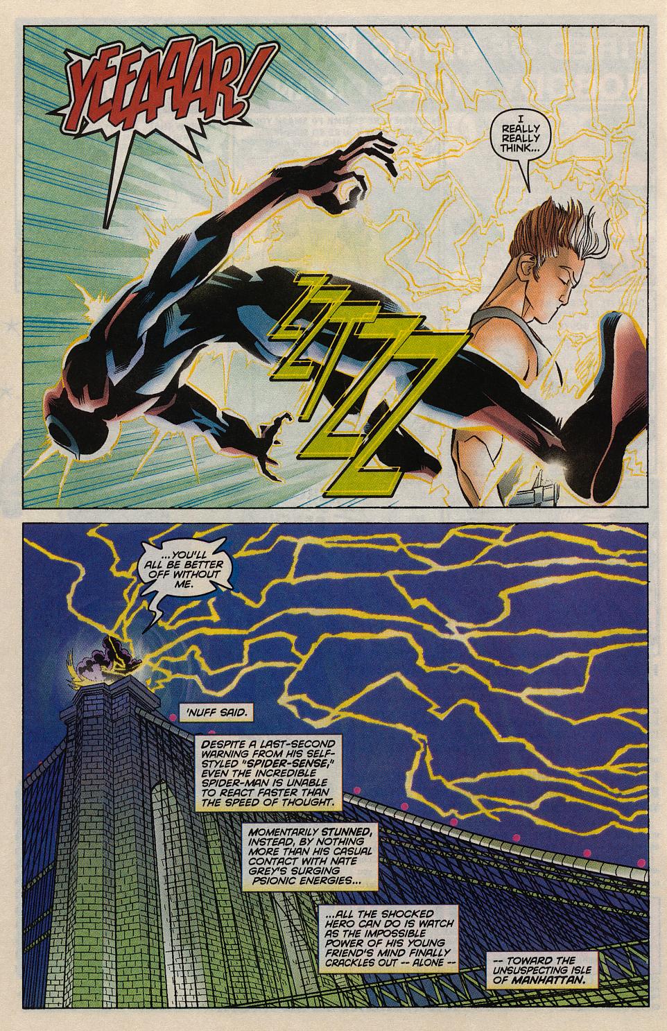 Read online X-Man comic -  Issue #37 - 6