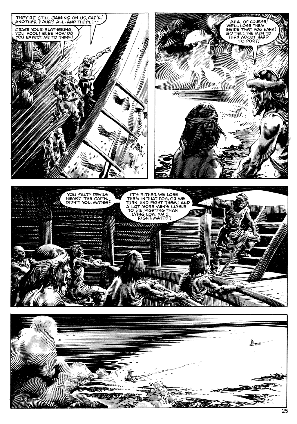 Read online The Savage Sword Of Conan comic -  Issue #101 - 25