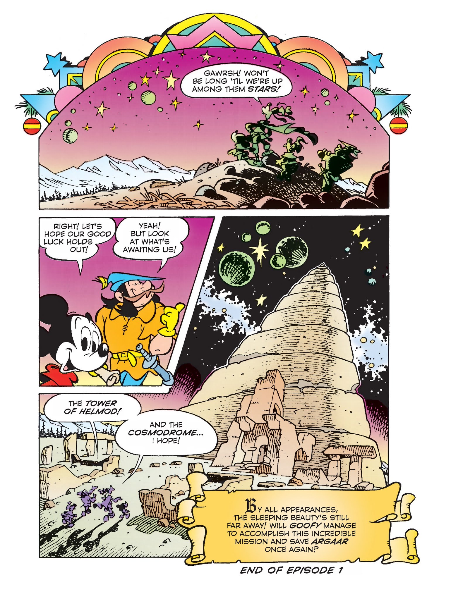 Read online Mickey Mouse and the Sleeping Beauty in the Stars comic -  Issue #1 - 39