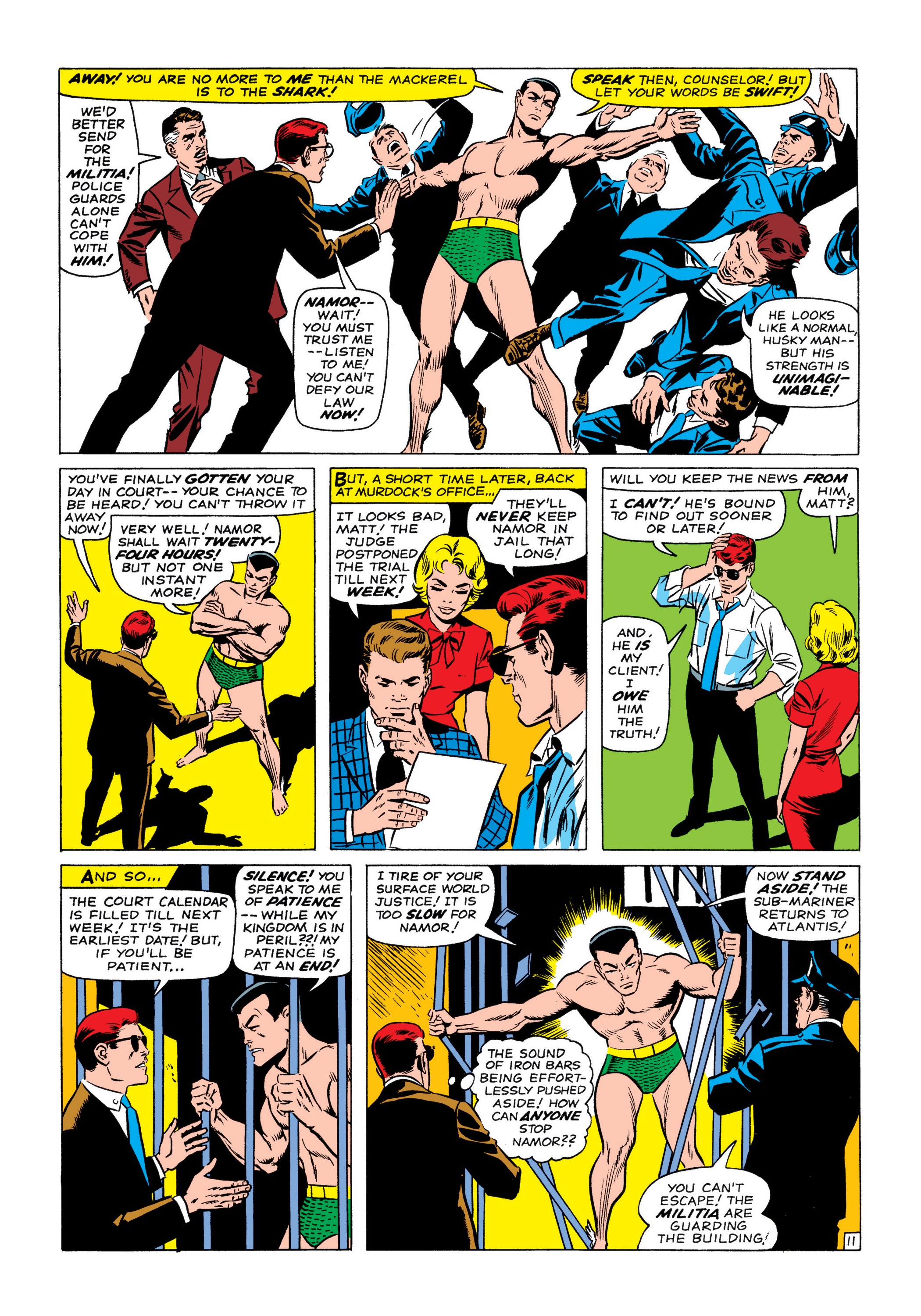 Read online Marvel Masterworks: The Sub-Mariner comic -  Issue # TPB 1 (Part 1) - 17