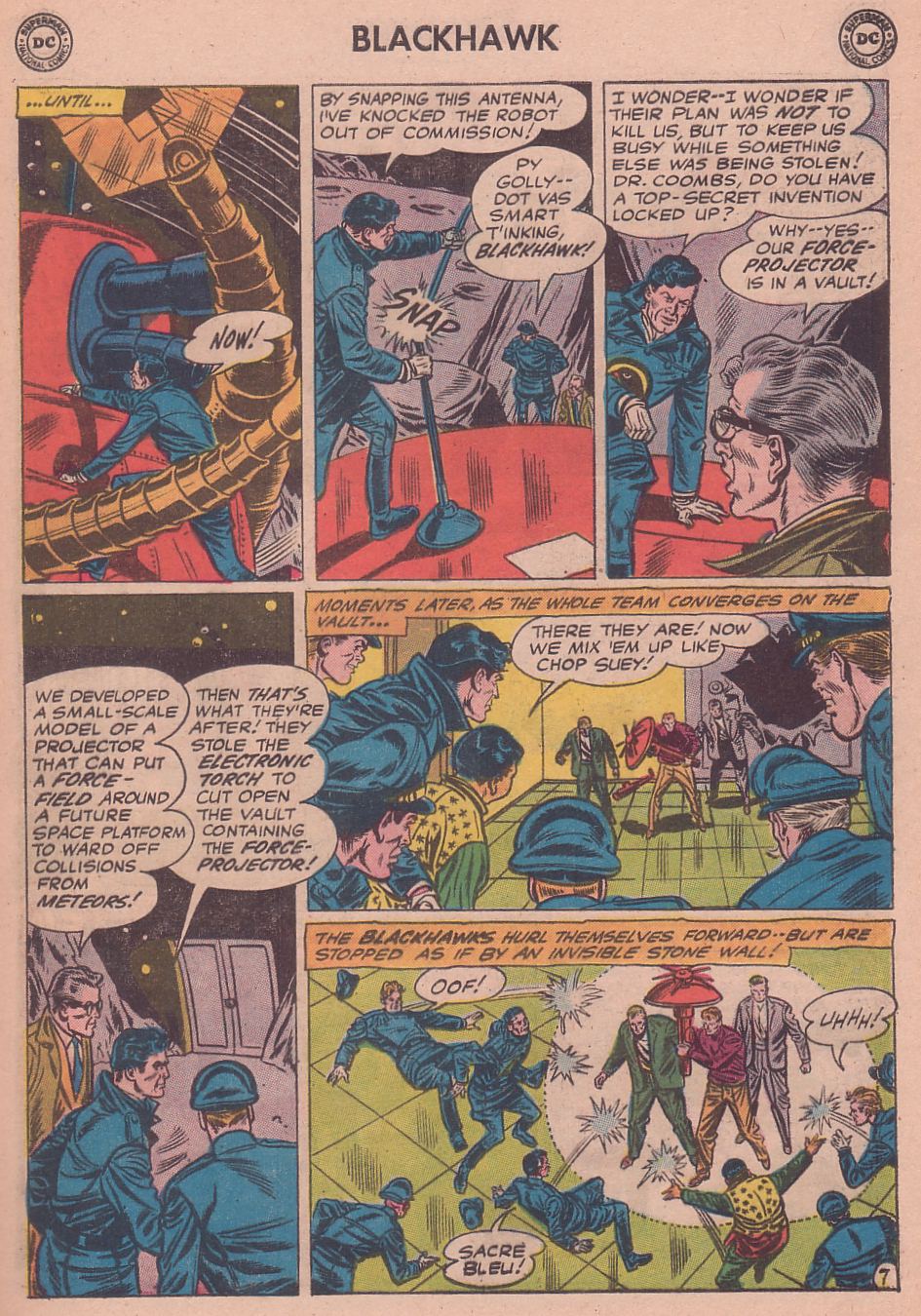 Read online Blackhawk (1957) comic -  Issue #148 - 9