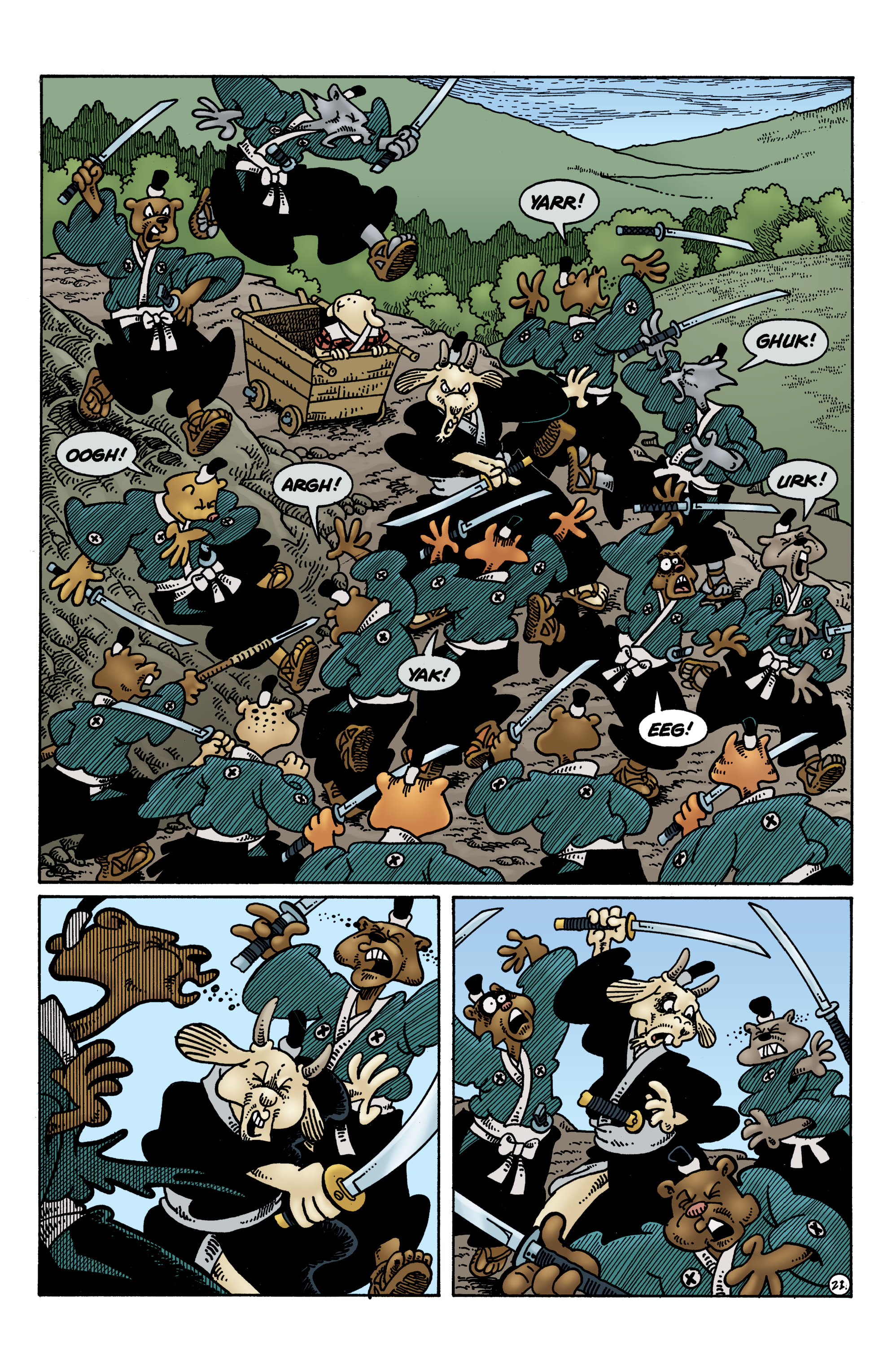 Read online Usagi Yojimbo: Lone Goat and Kid comic -  Issue #6 - 23