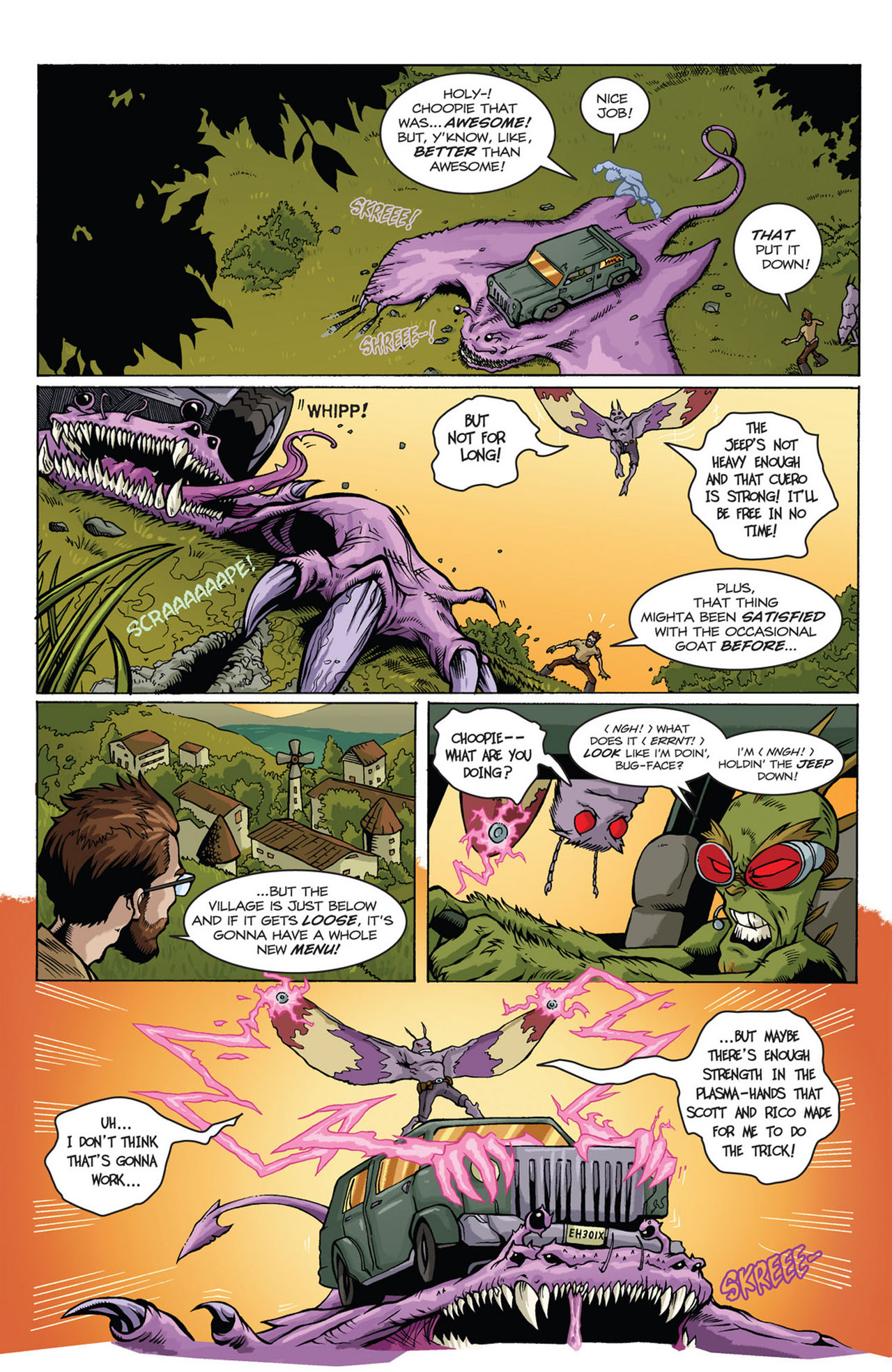 Read online The Perhapanauts: Danger Down Under! comic -  Issue #4 - 13