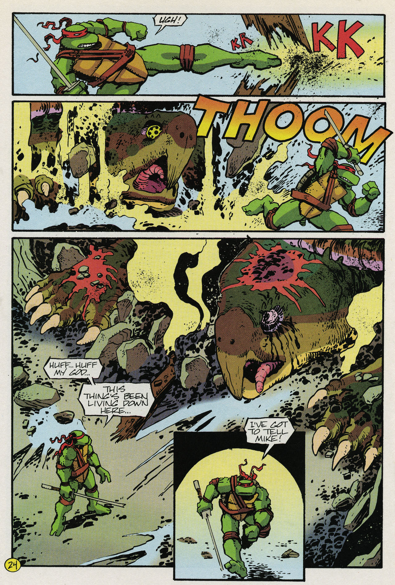 Teenage Mutant Ninja Turtles (1993) Issue #4 #4 - English 26