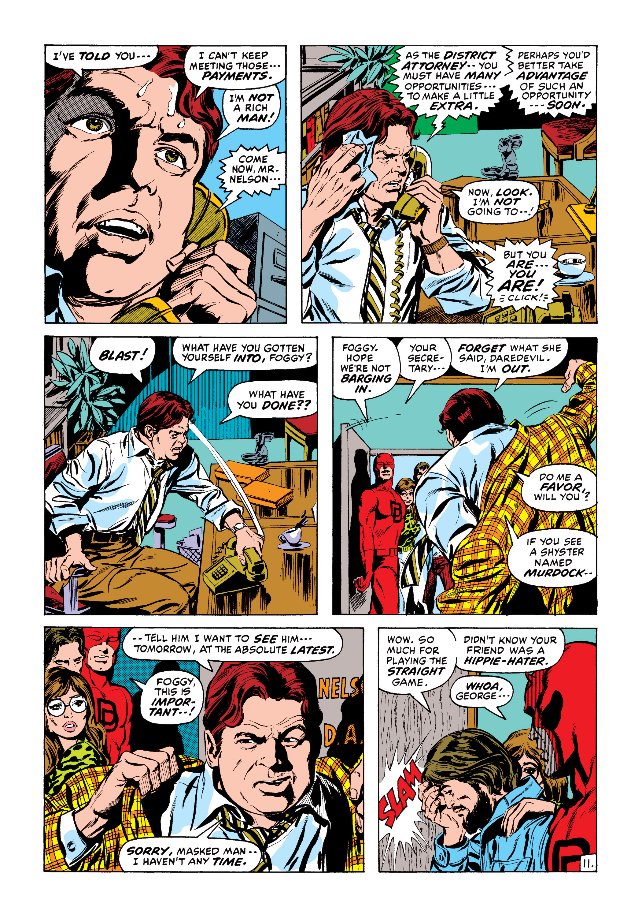 Read online Marvel Masterworks: Daredevil comic -  Issue # TPB 8 (Part 2) - 66