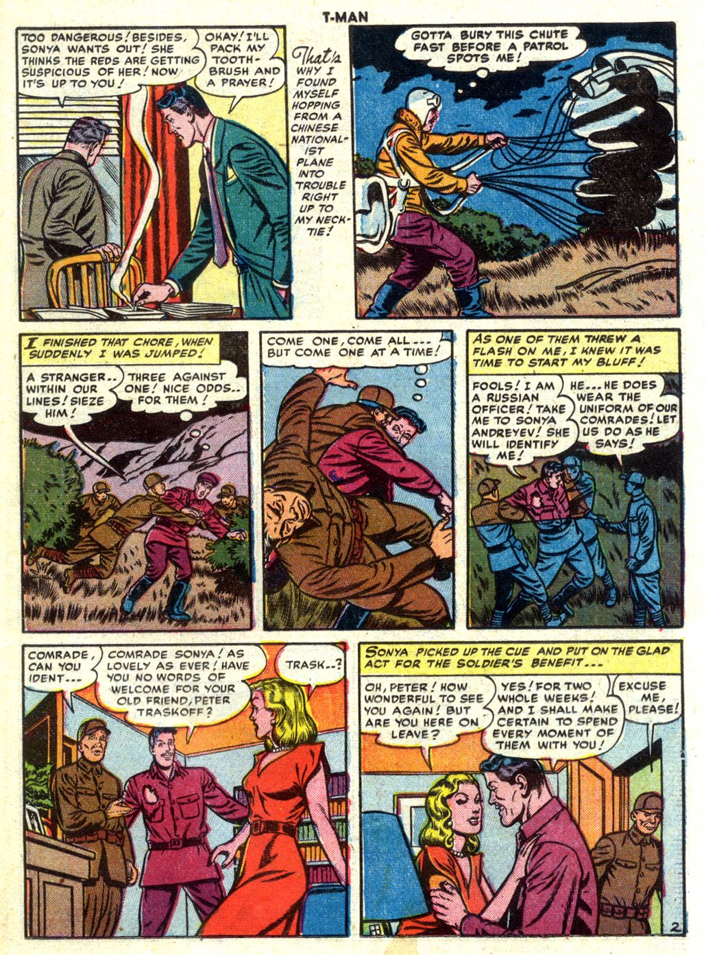 Read online T-Man: World Wide Trouble Shooter comic -  Issue #6 - 19