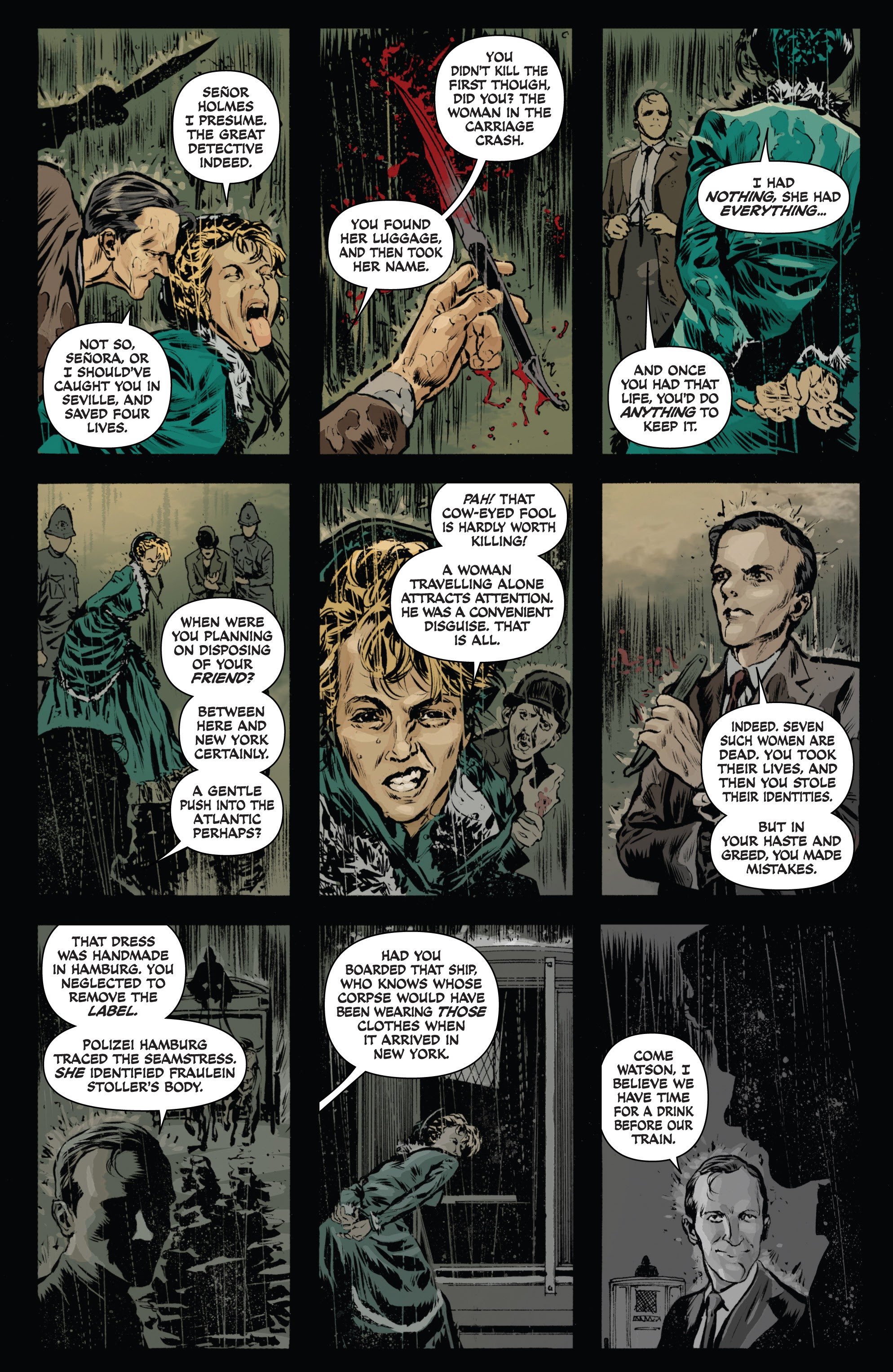 Read online Sherlock Holmes: The Liverpool Demon comic -  Issue #1 - 7
