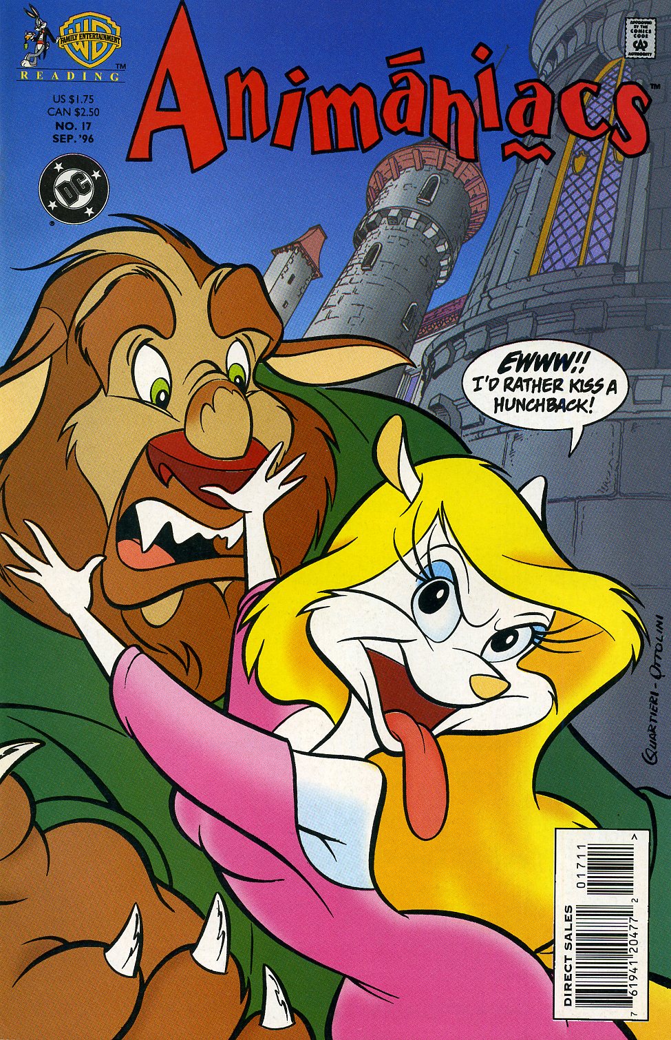 Read online Animaniacs comic -  Issue #17 - 1