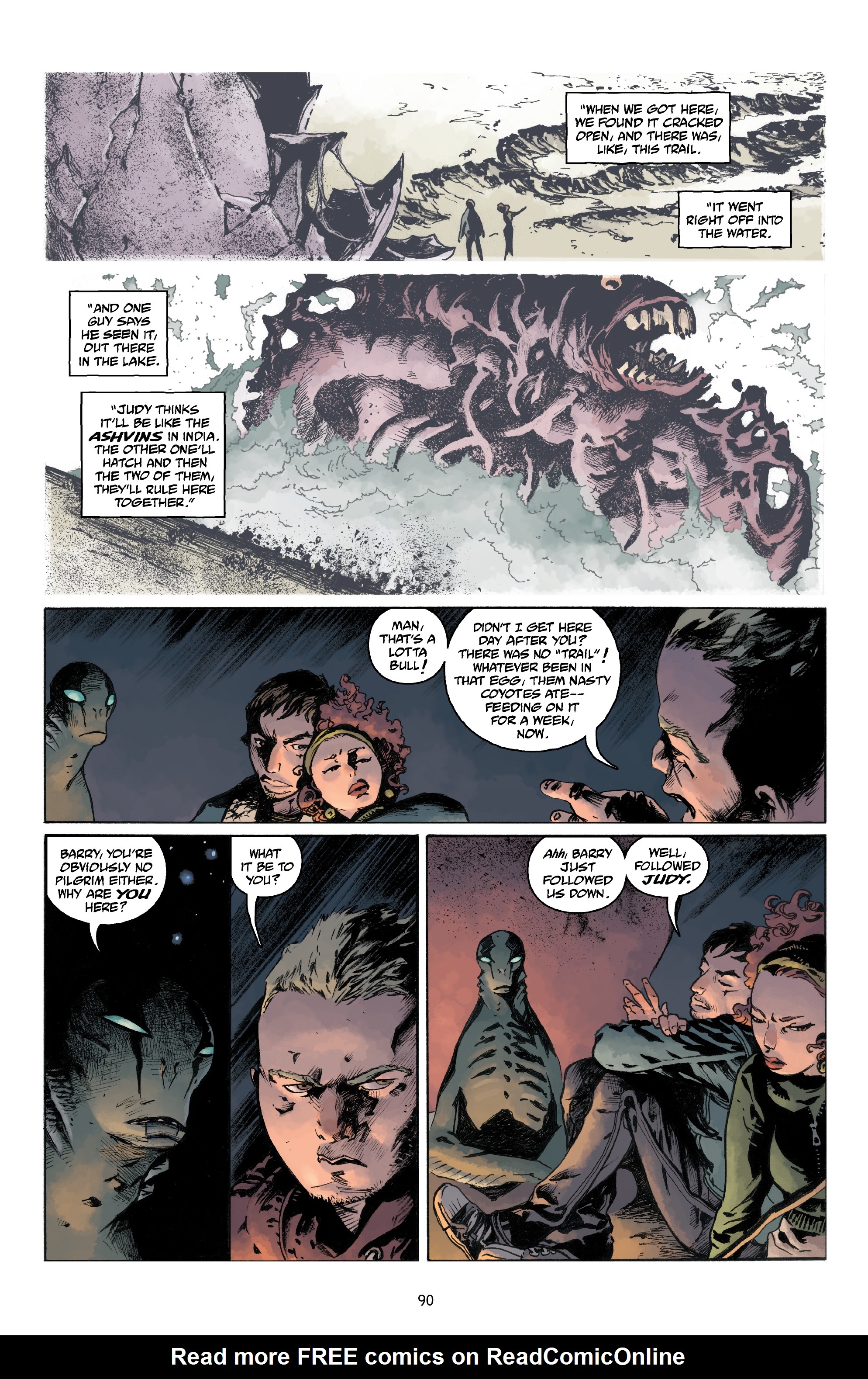 Read online Abe Sapien comic -  Issue # _TPB Dark and Terrible 1 (Part 1) - 91