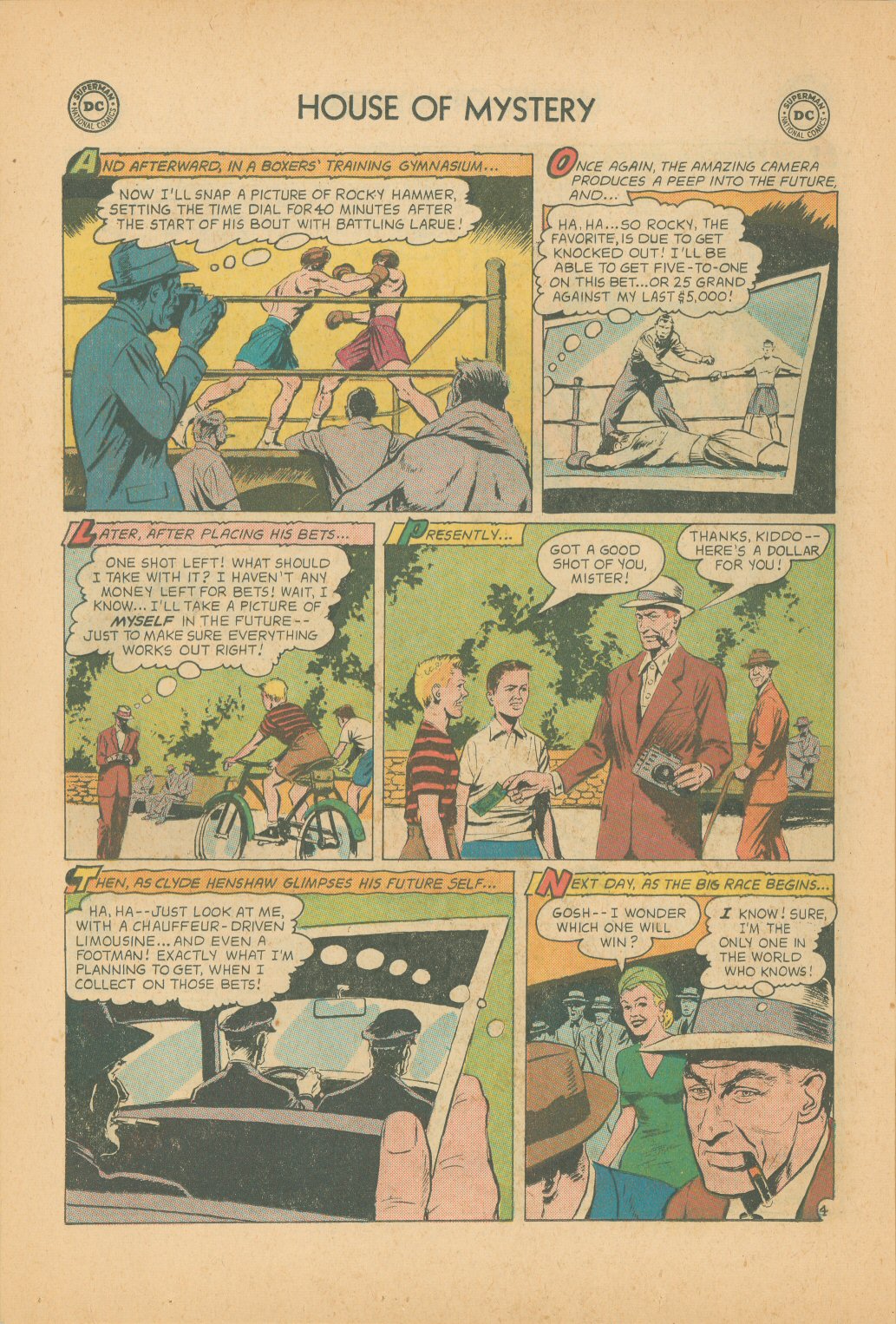 Read online House of Mystery (1951) comic -  Issue #77 - 14