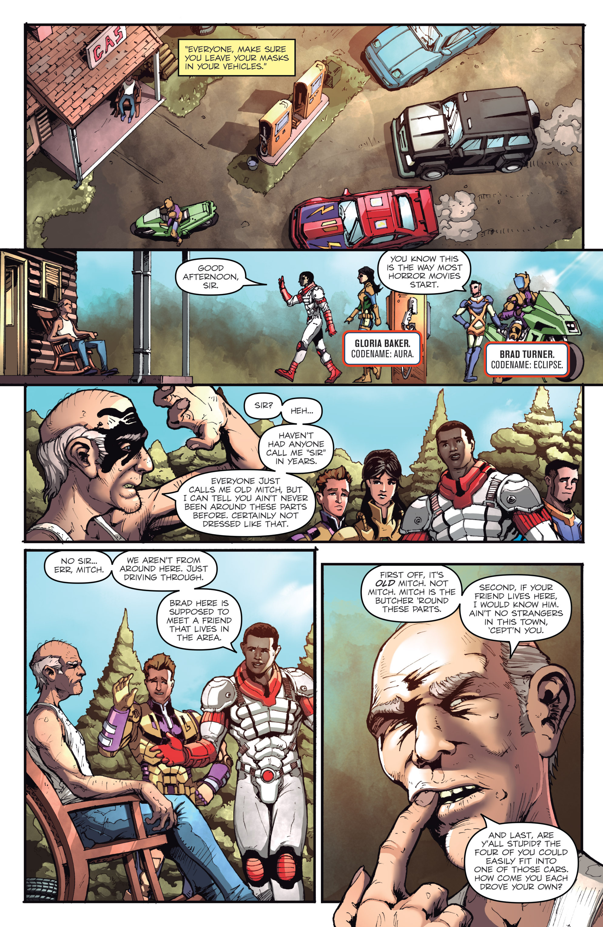 Read online Micronauts: Wrath of Karza comic -  Issue #1 - 6