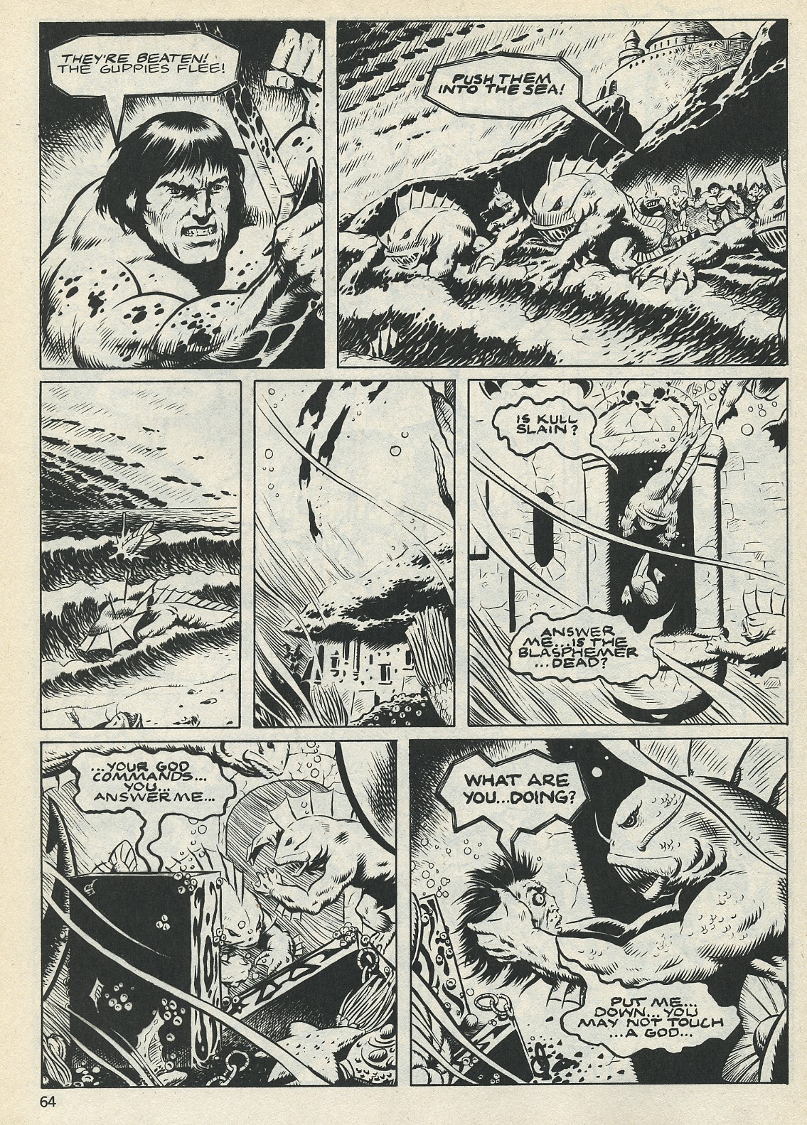 The Savage Sword Of Conan issue 132 - Page 64