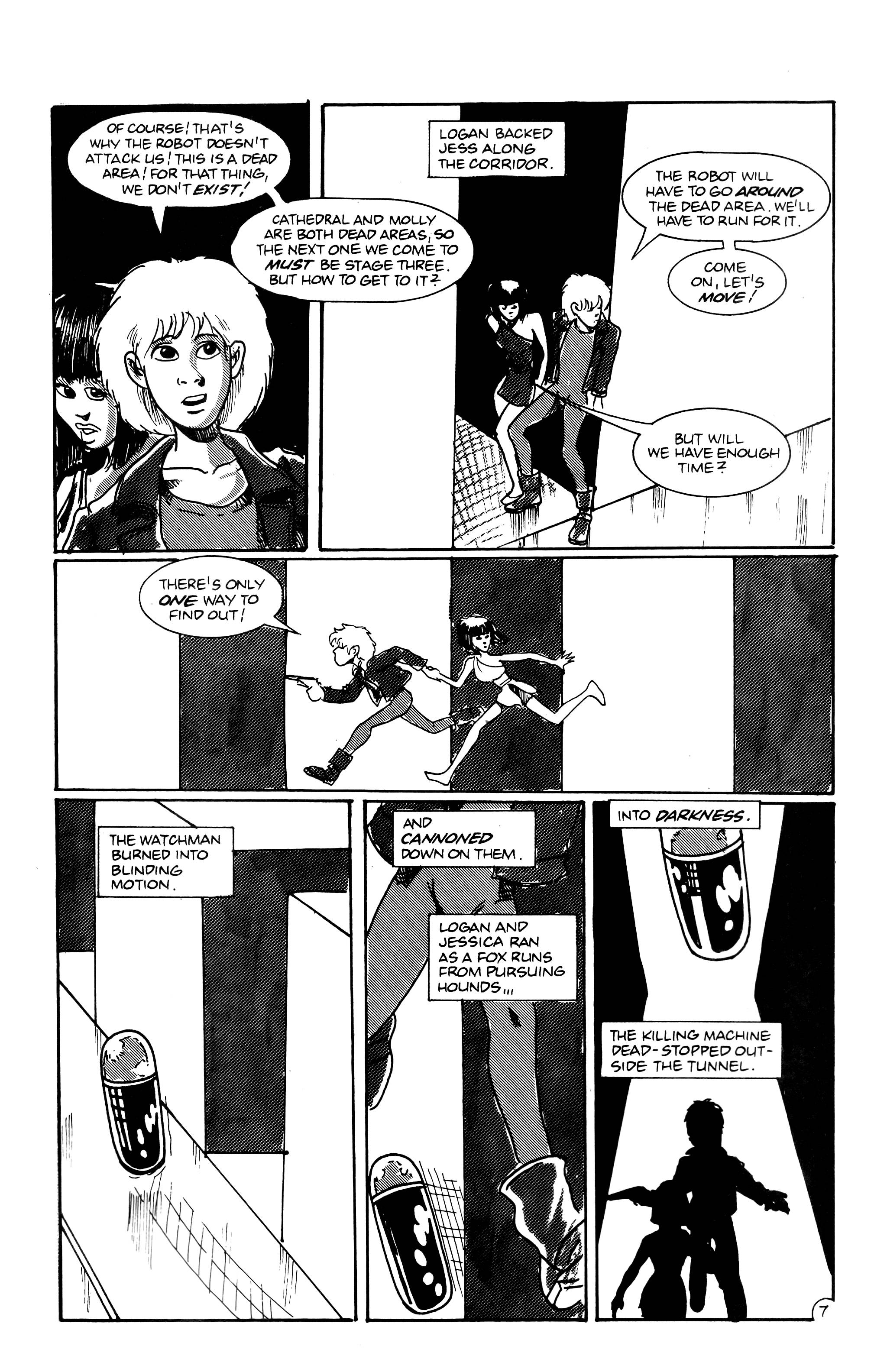 Read online Logan's Run (1990) comic -  Issue #4 - 9