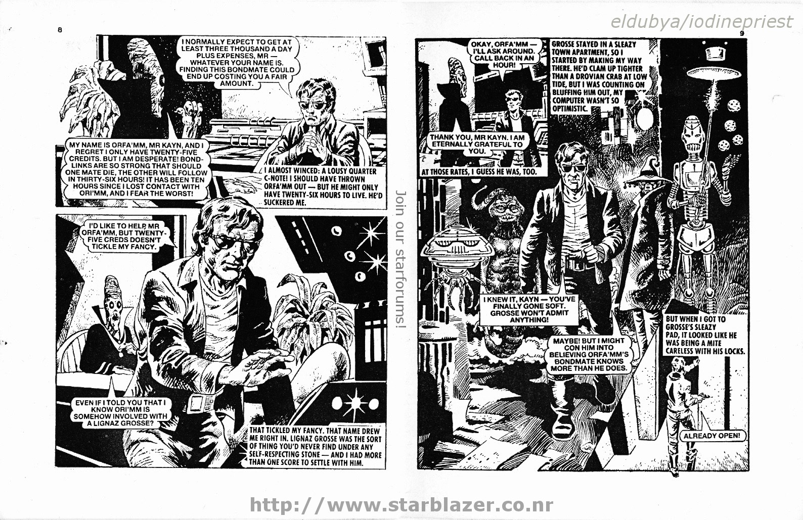 Read online Starblazer comic -  Issue #247 - 6