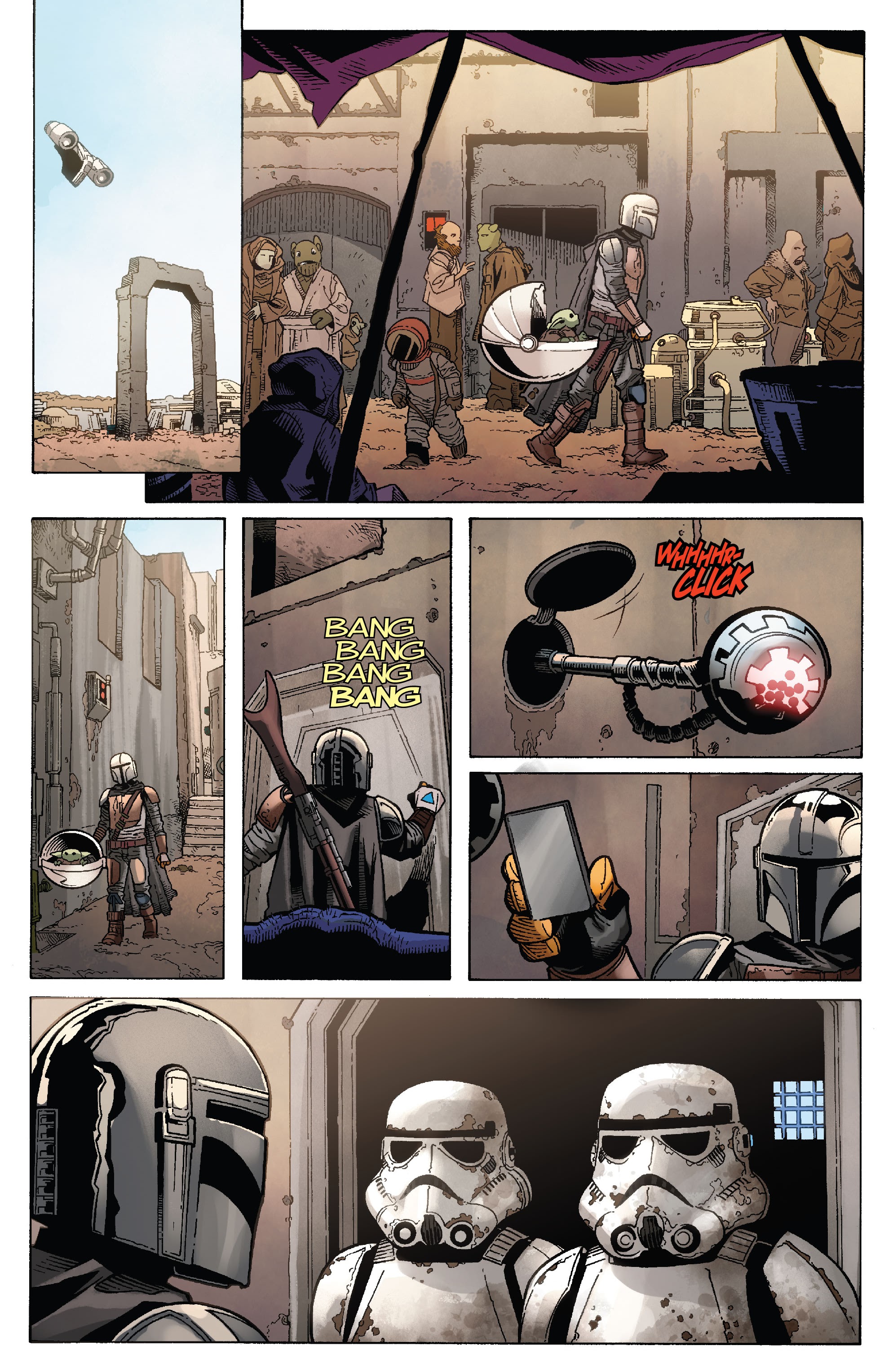 Read online Star Wars: The Mandalorian comic -  Issue #3 - 4