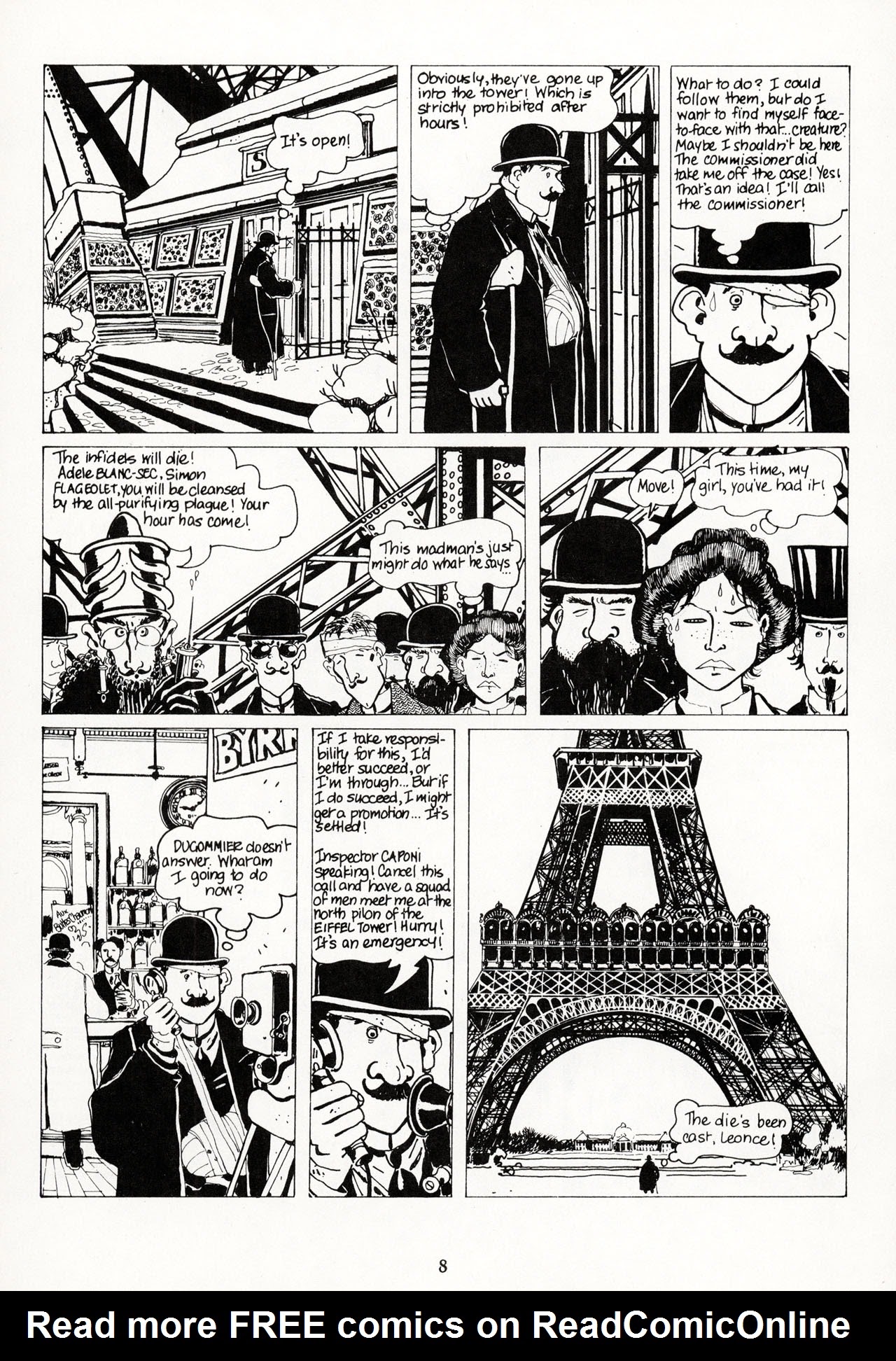 Read online The Extraordinary Adventures of Adele Blanc-Sec comic -  Issue #2 - 39