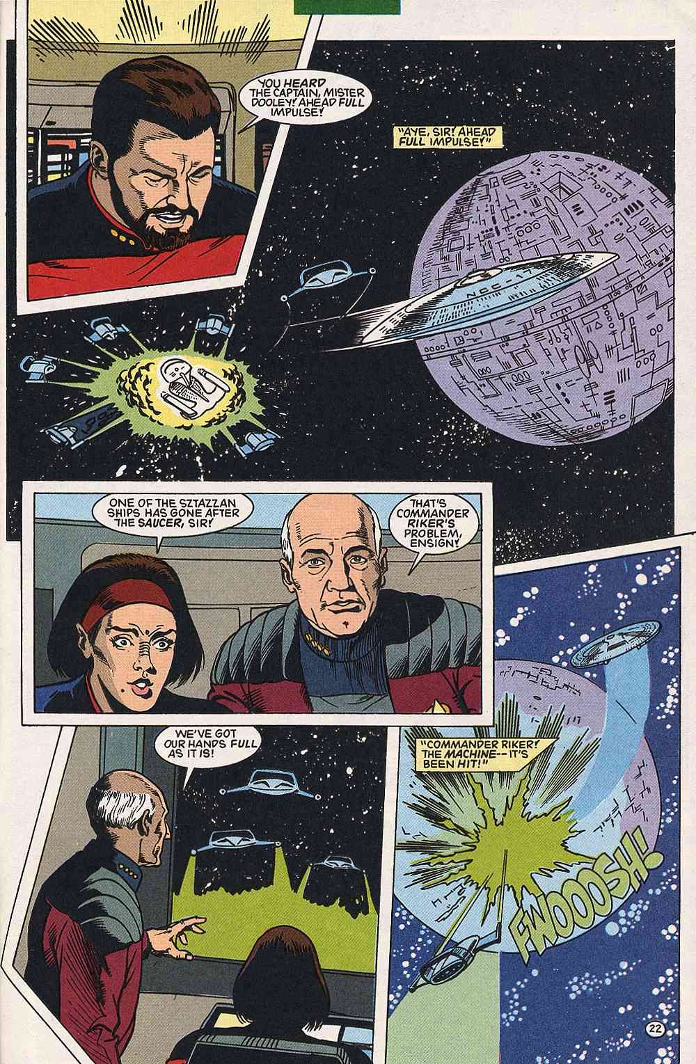 Read online Star Trek: The Next Generation (1989) comic -  Issue #40 - 22