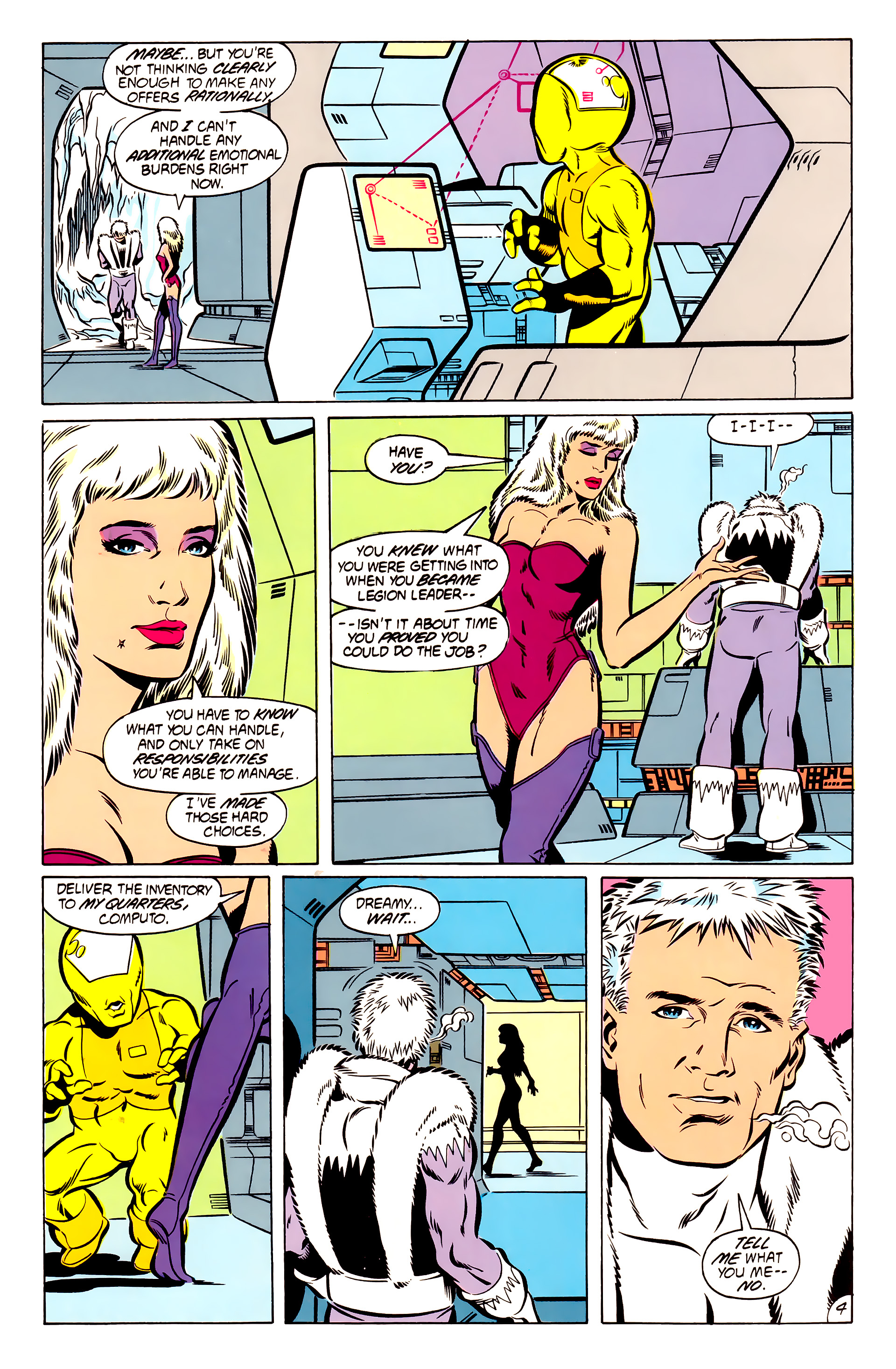 Read online Legion of Super-Heroes (1984) comic -  Issue #52 - 5