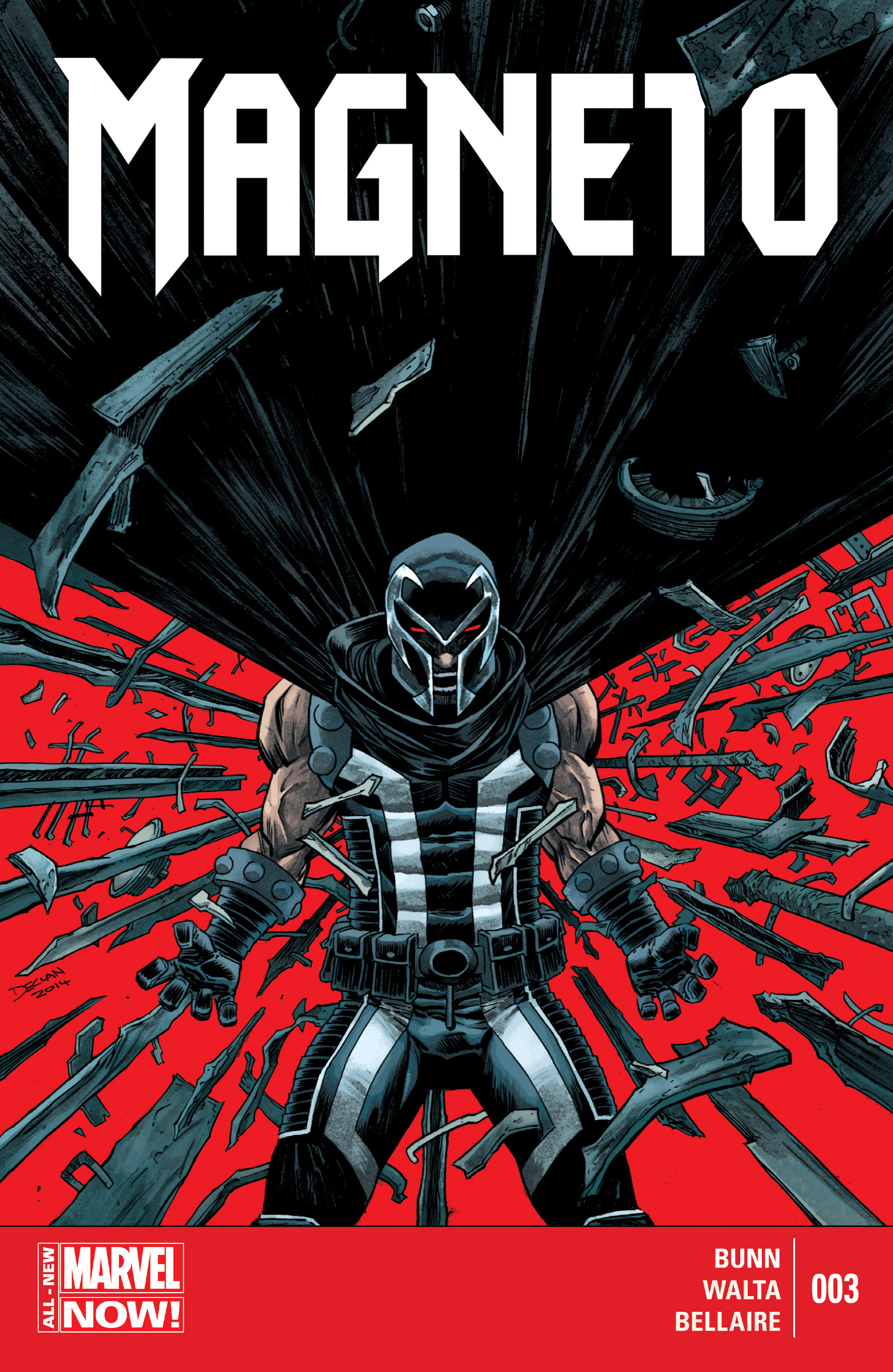 Read online Magneto comic -  Issue #3 - 1