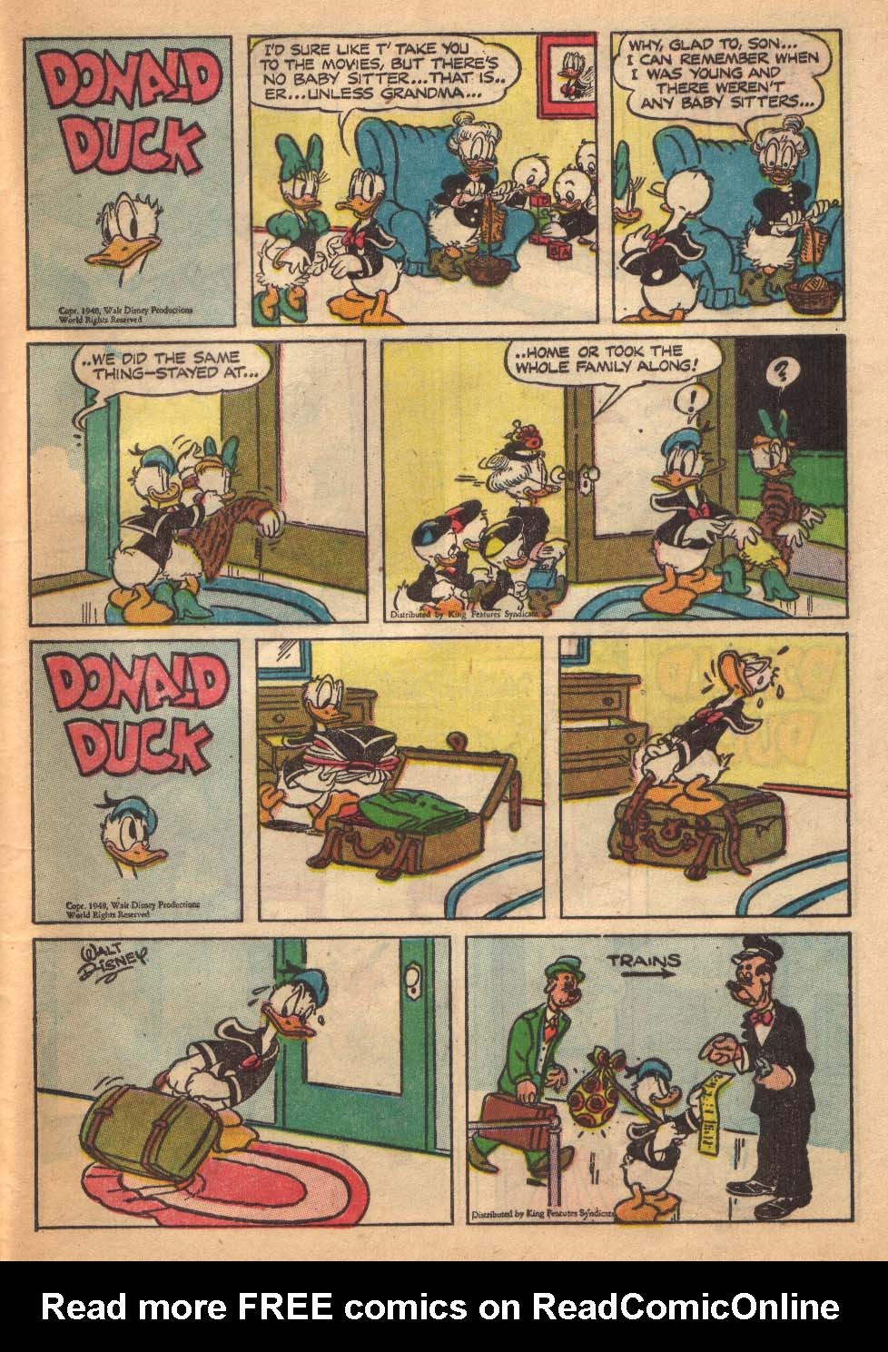 Read online Walt Disney's Comics and Stories comic -  Issue #134 - 37