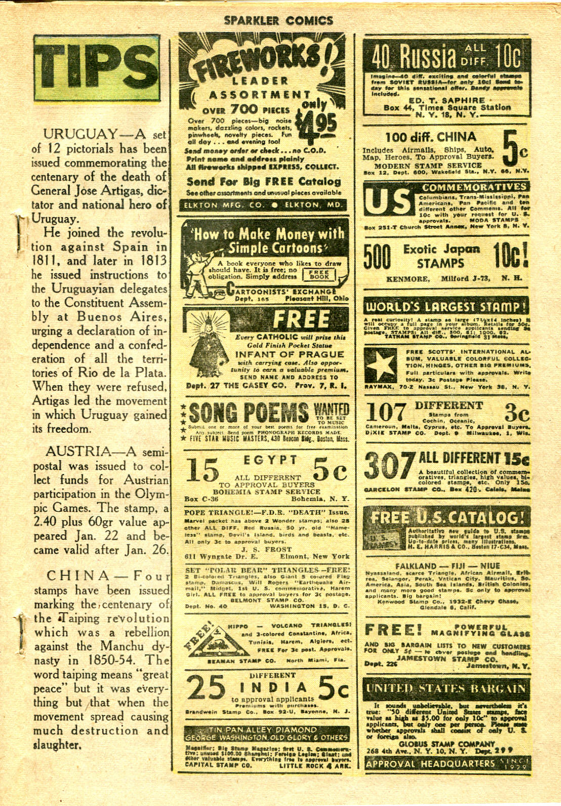 Read online Sparkler Comics comic -  Issue #105 - 19