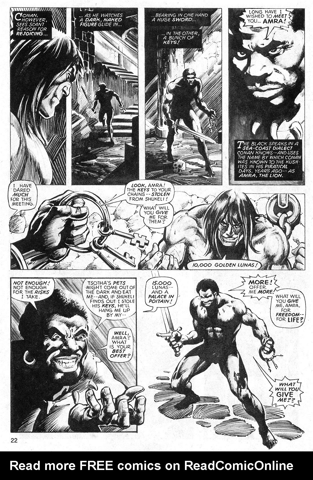 Read online The Savage Sword Of Conan comic -  Issue #30 - 21