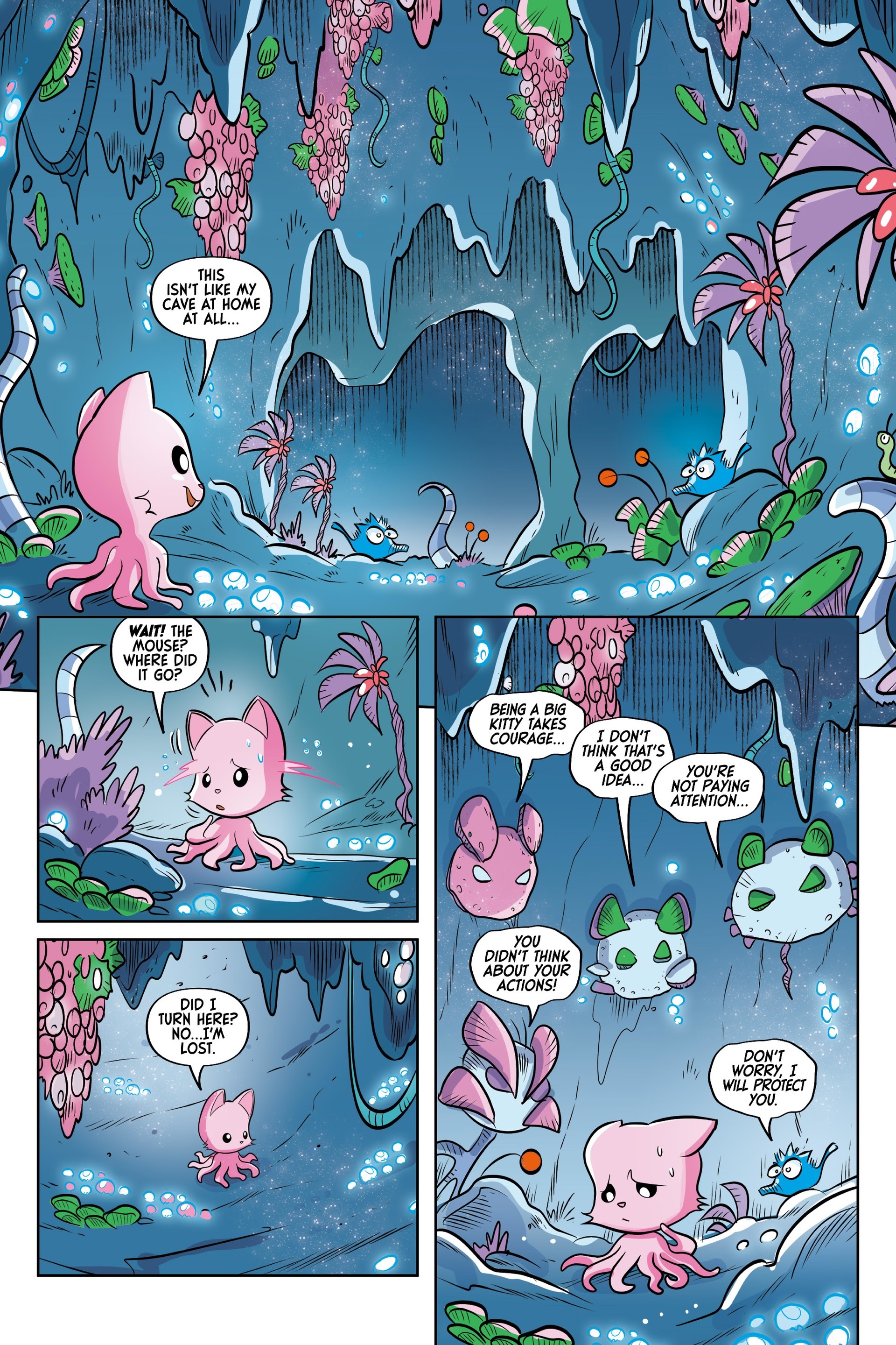 Read online Tentacle Kitty: Tales Around the Teacup comic -  Issue # TPB - 27