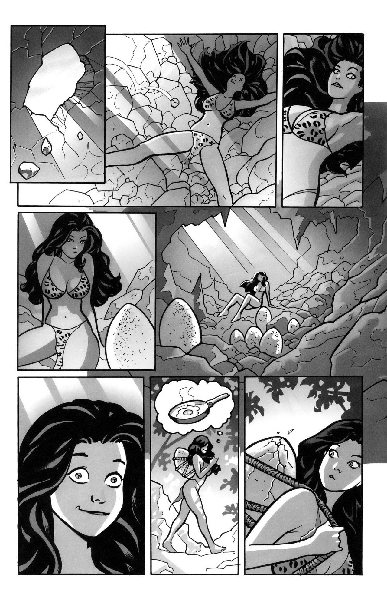 Read online Cavewoman Jungle Jam comic -  Issue #1 - 10