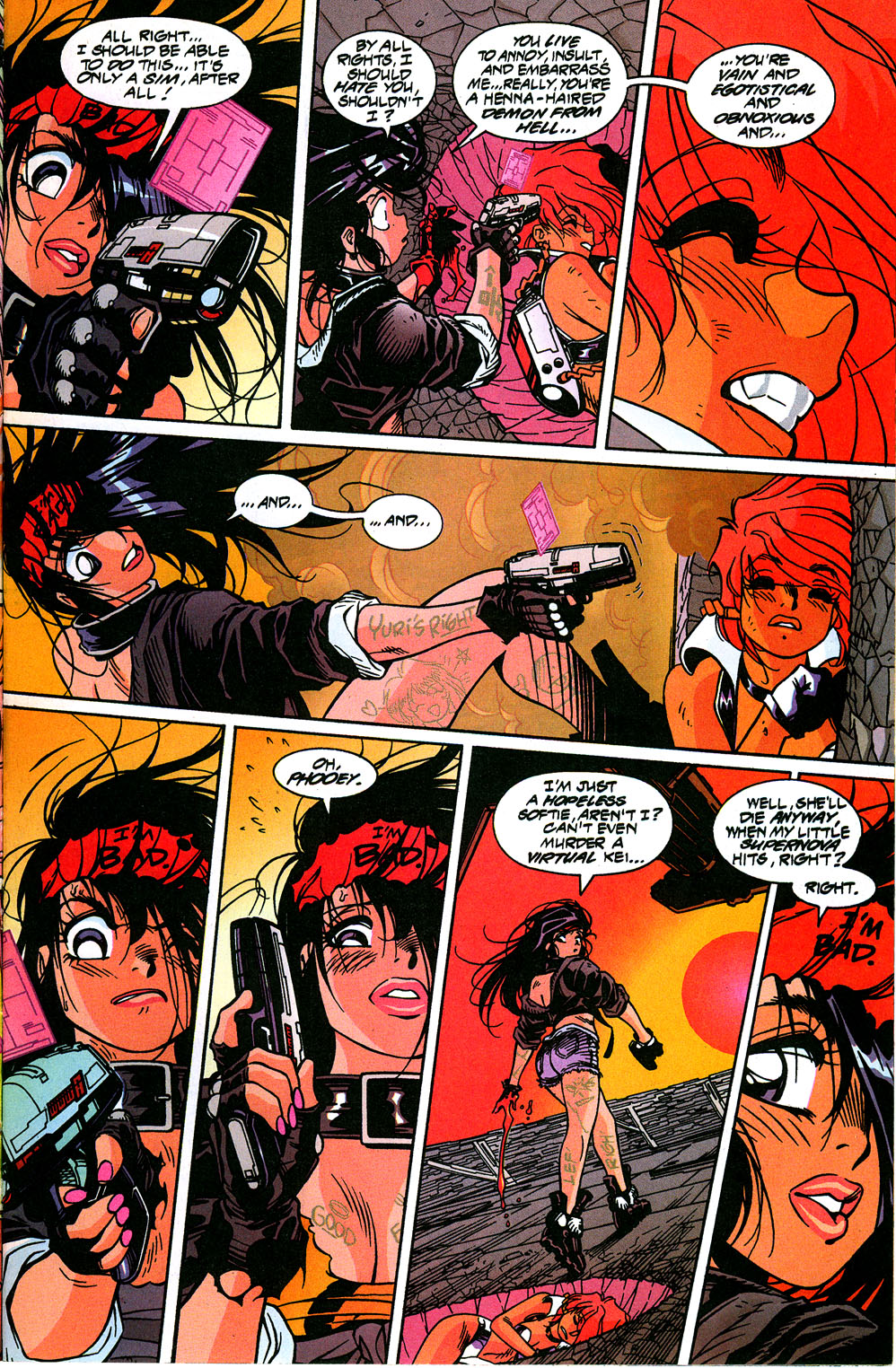 Read online Dirty Pair: Fatal But Not Serious comic -  Issue #5 - 4