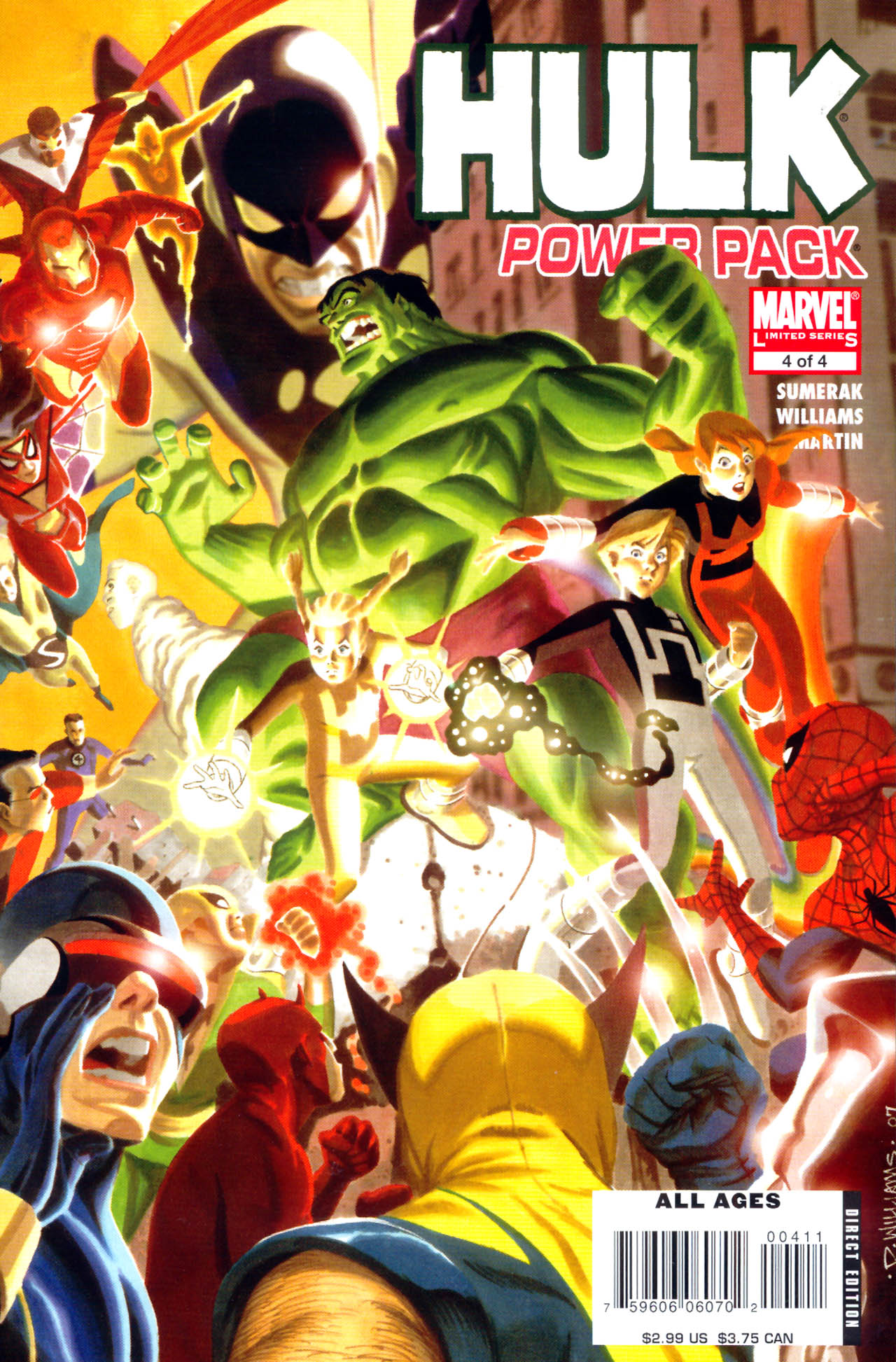 Read online Hulk and Power Pack comic -  Issue #4 - 1