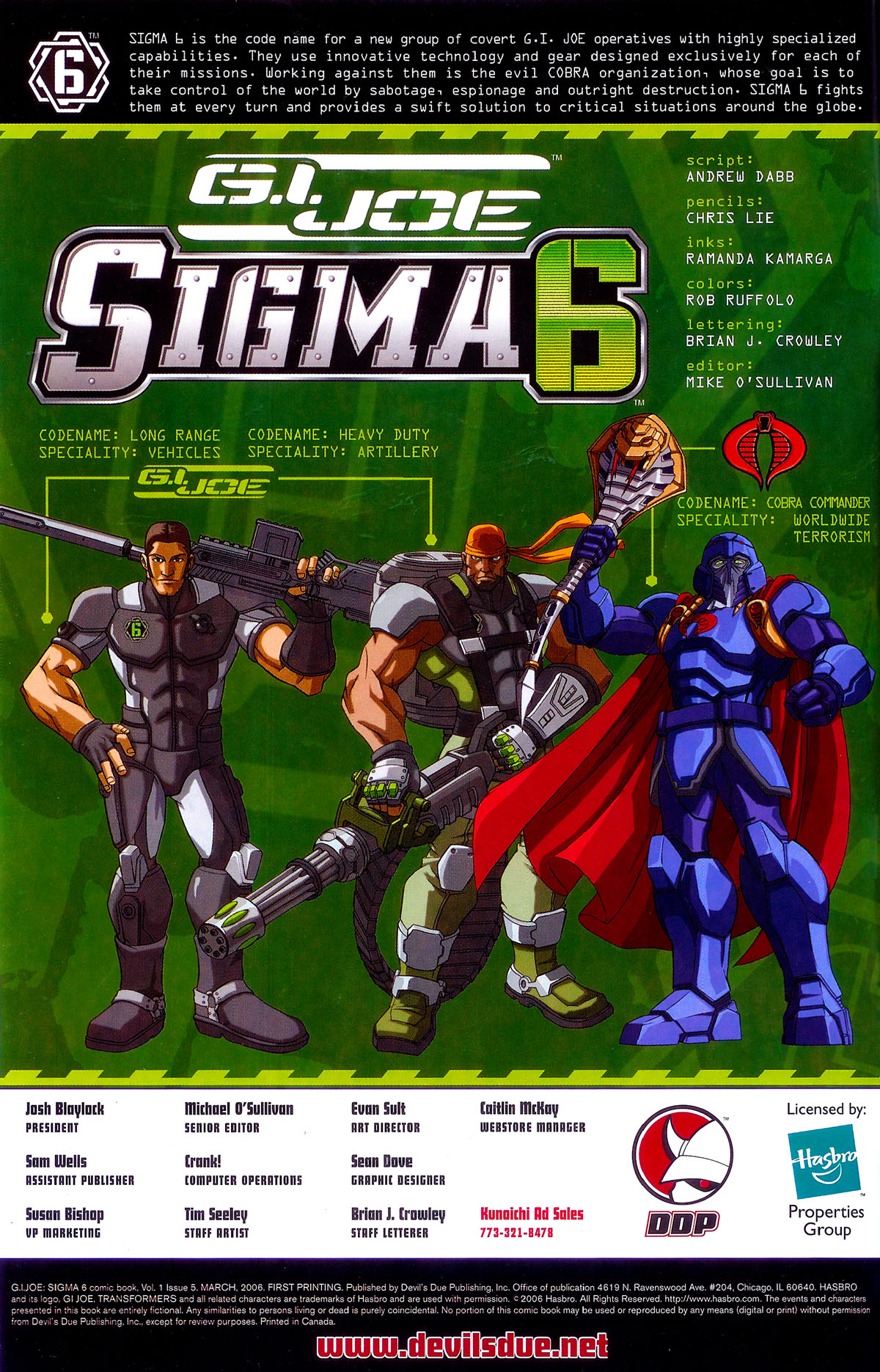 G.I. Joe Sigma 6 Issue #5 #5 - English 2