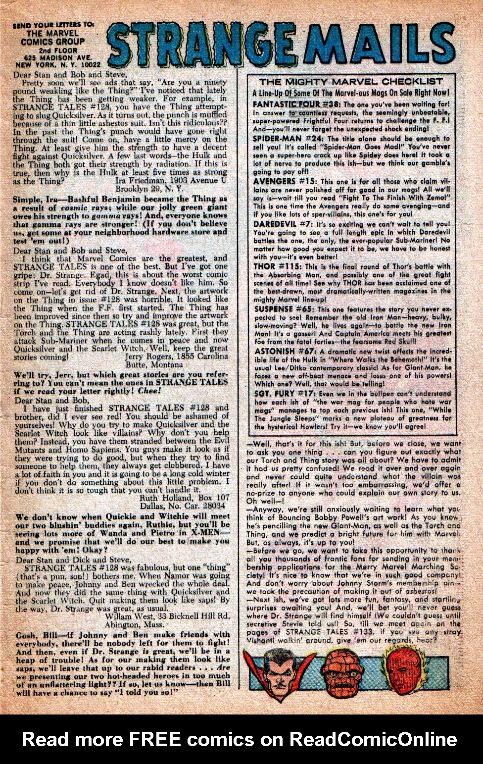 Read online Strange Tales (1951) comic -  Issue #132 - 33