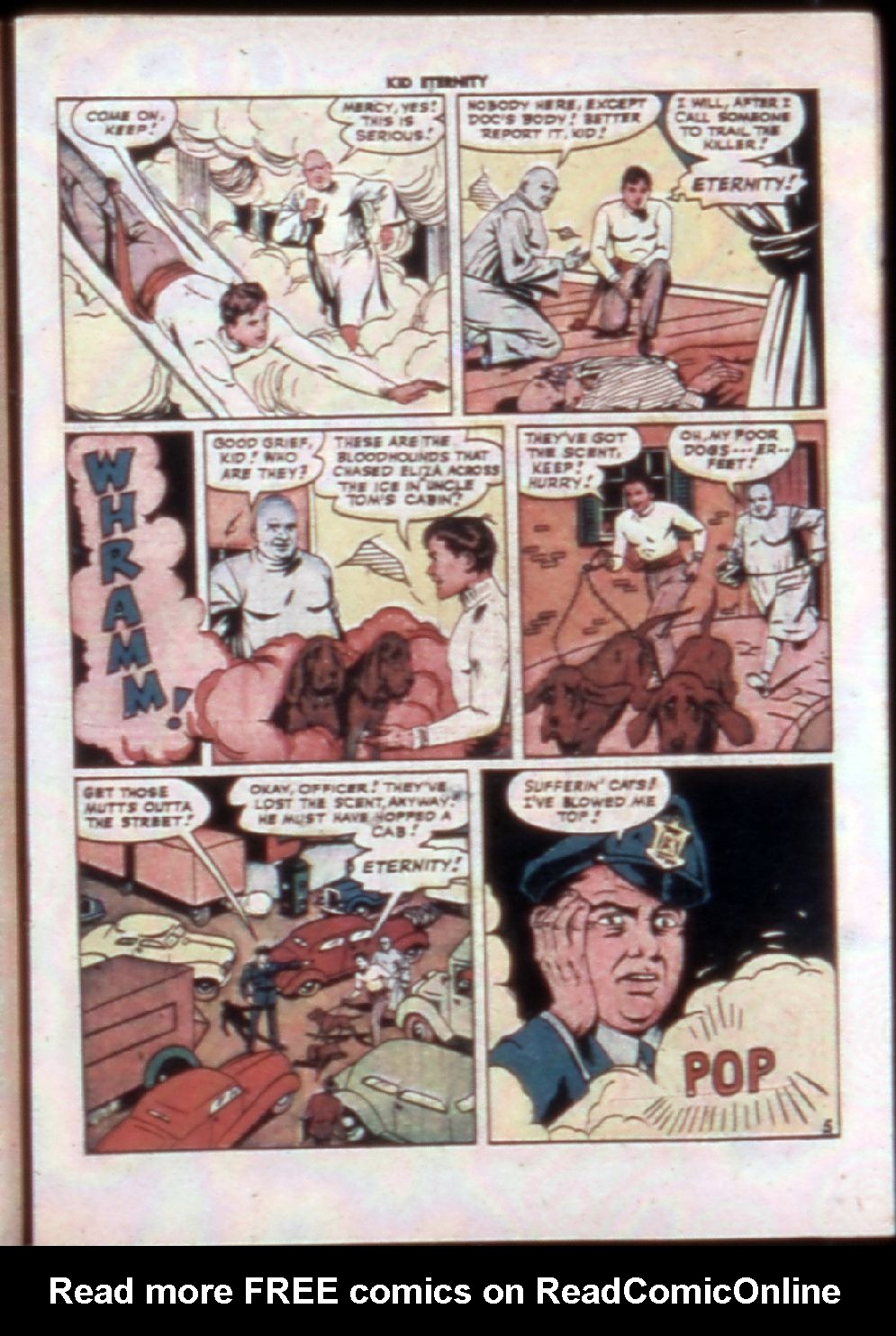 Read online Kid Eternity (1946) comic -  Issue #10 - 19
